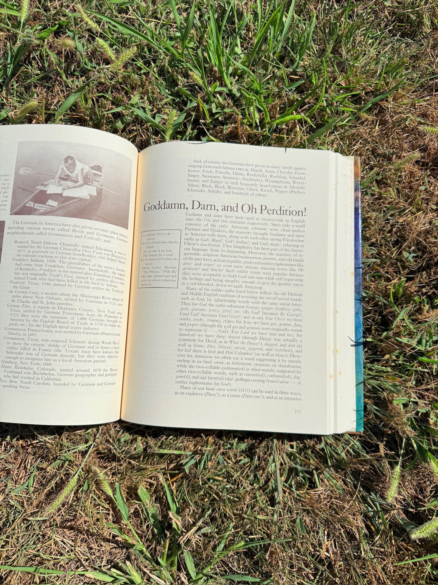 Vintage 1970s I Hear America Talking Hardcover Book