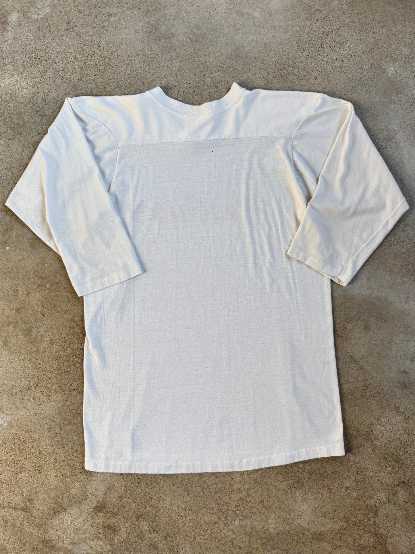 Vintage 1980s MacGregor Graphic White Athletic Tee | Large