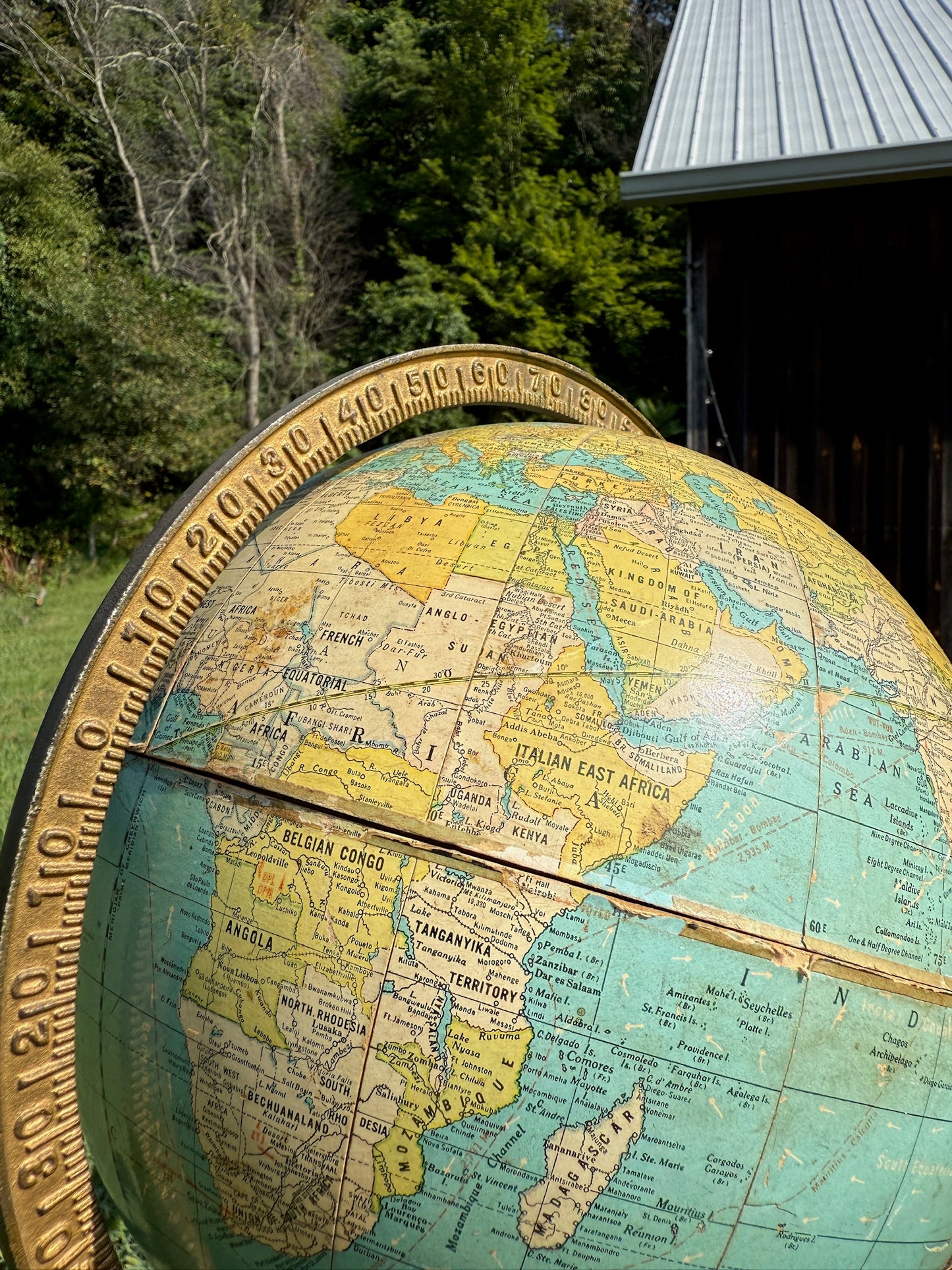 Vintage 1930s/40s Cram’s Universal 9 Inch Globe