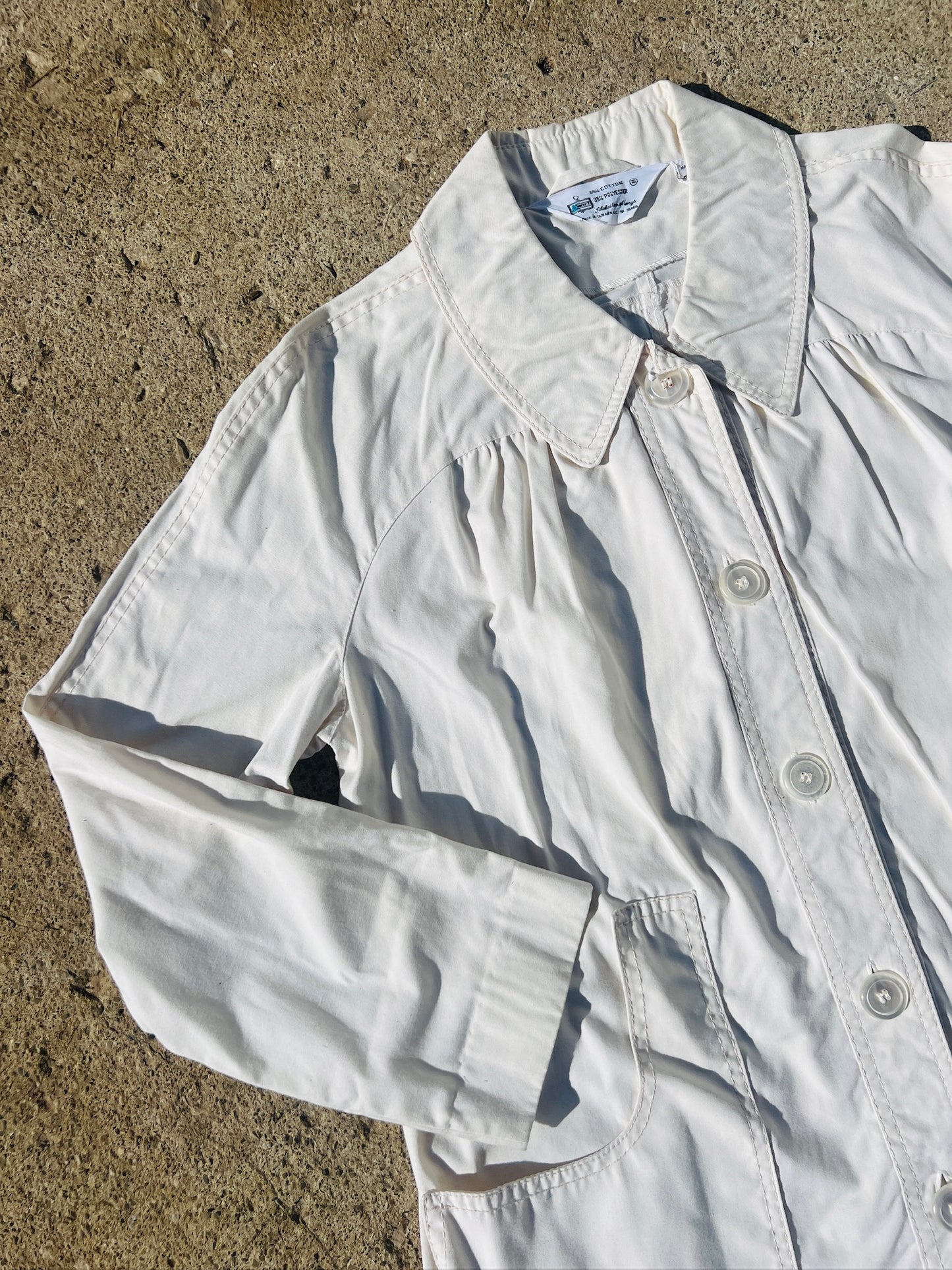Vintage Kmart Cotton Lightweight Overcoat | M/L