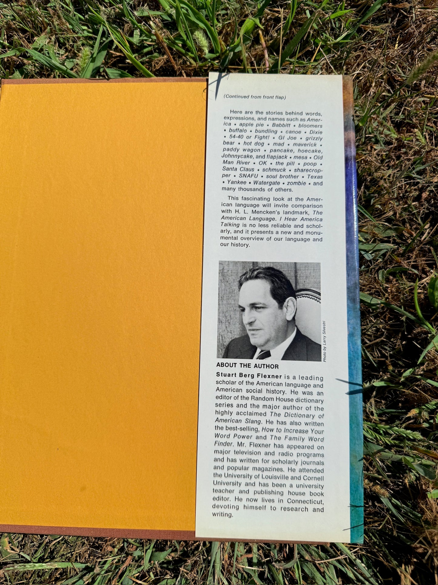 Vintage 1970s I Hear America Talking Hardcover Book