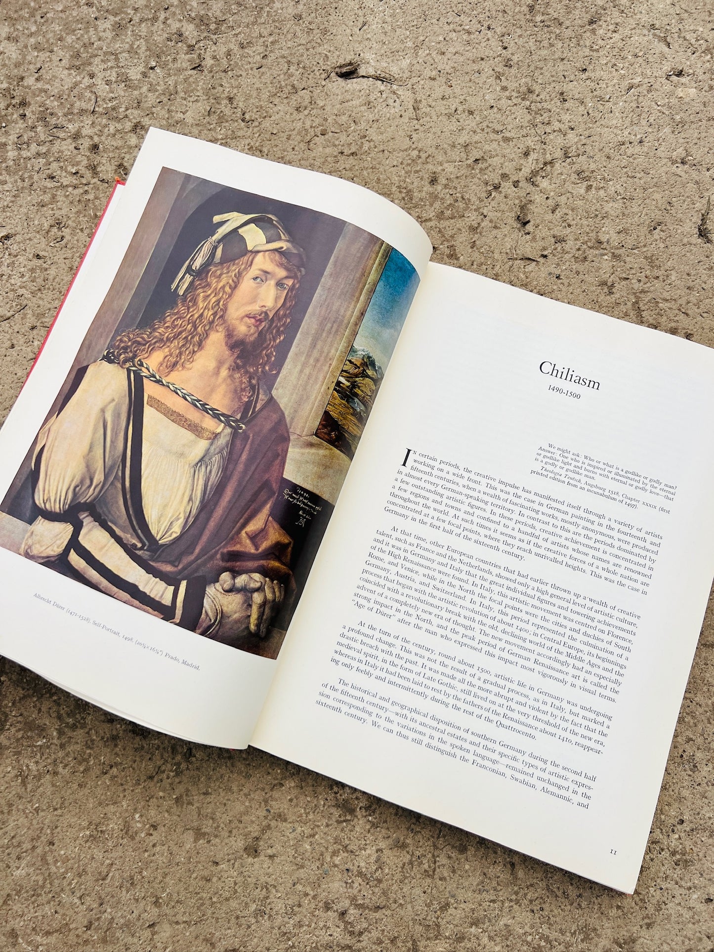 Vintage German Painting Book