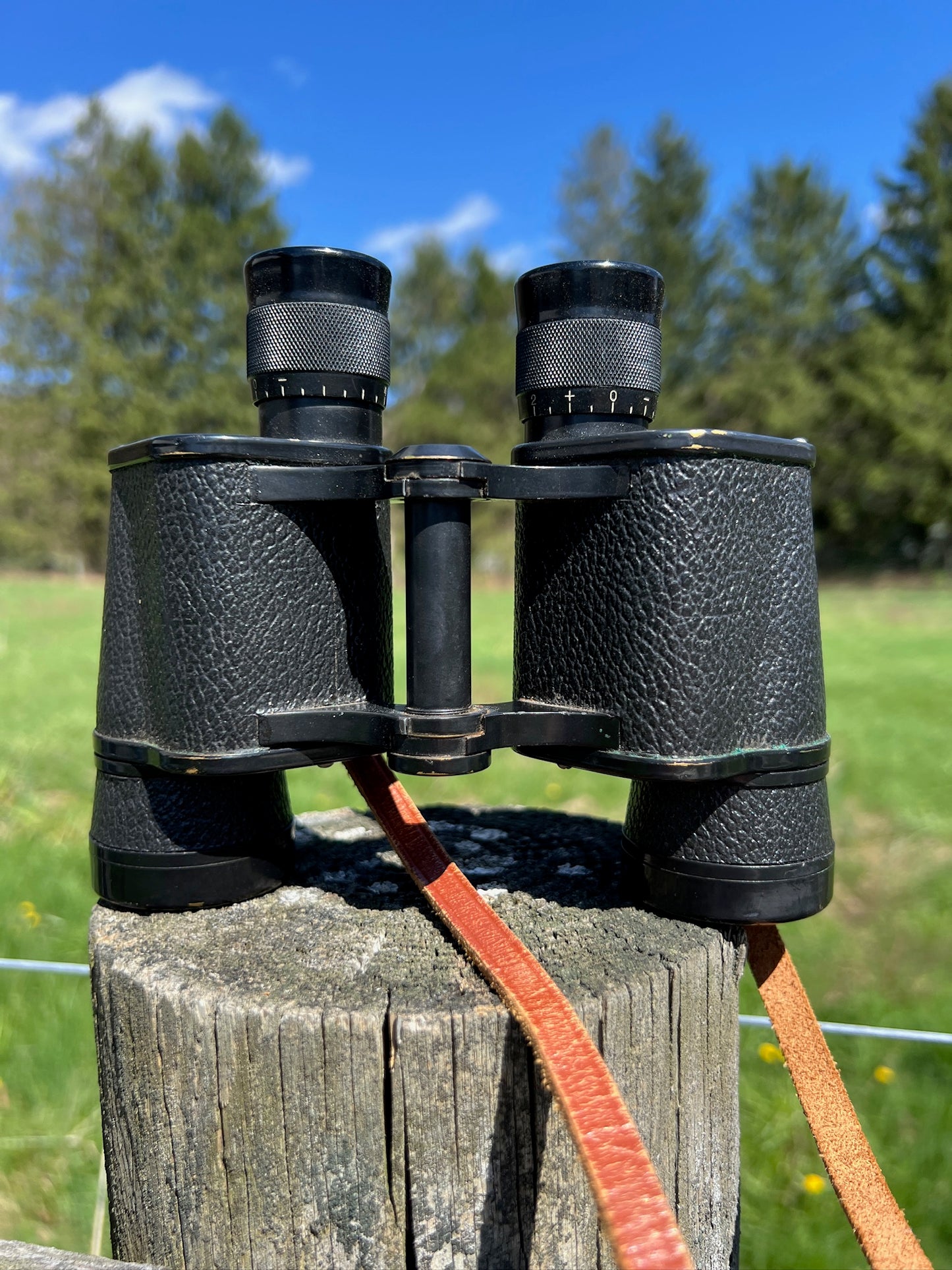 Vintage Asterette Binoculars + WWII Case