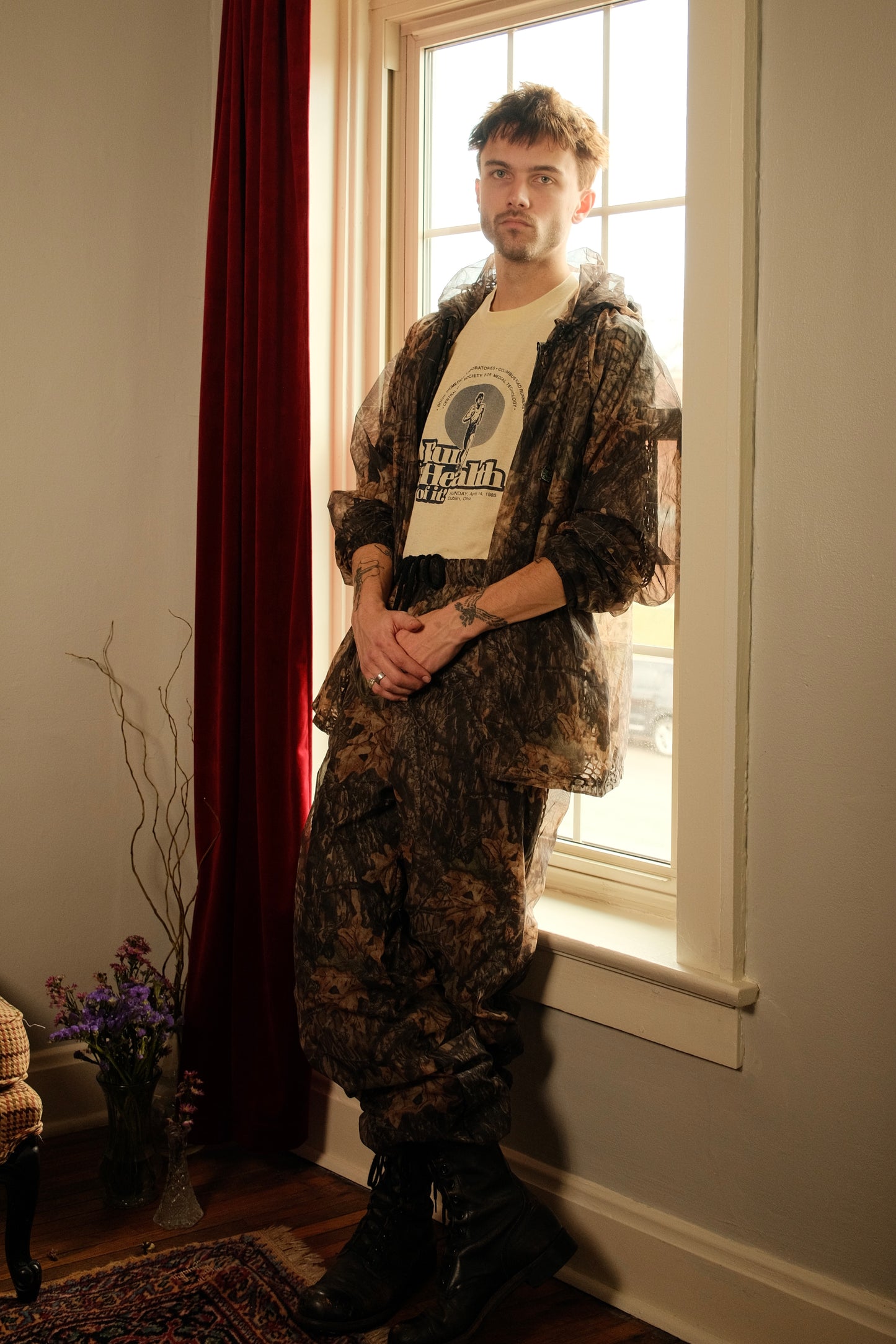 Shannon’s Bug Tamer Camoflauge Mesh Suit | XL