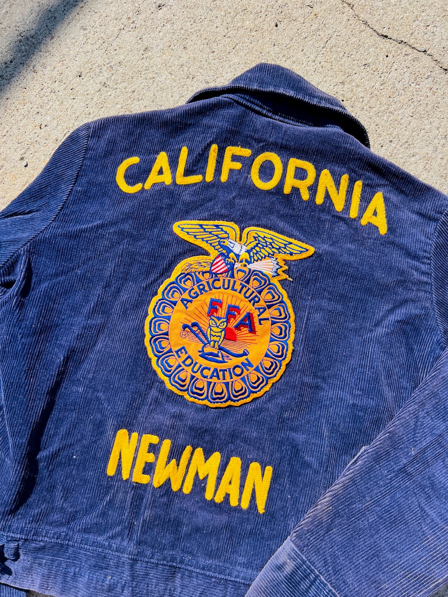 Vintage 1980s FFA Newman California Corduroy Jacket | Medium