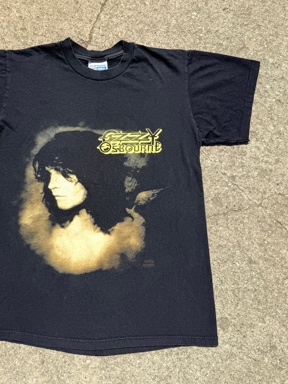 Vintage 1991/92 Ozzy Osbourne Theatre of Madness Tour Black Band Tee | Medium