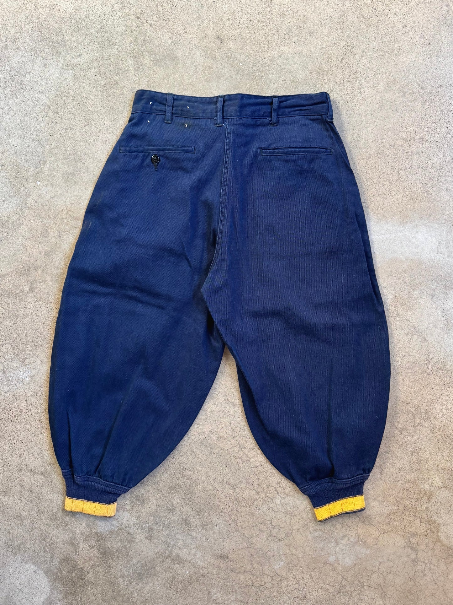 Vintage 1940s Boy Scouts of America Blue Cub Scout Uniform Knicker Pants | Waist 28”