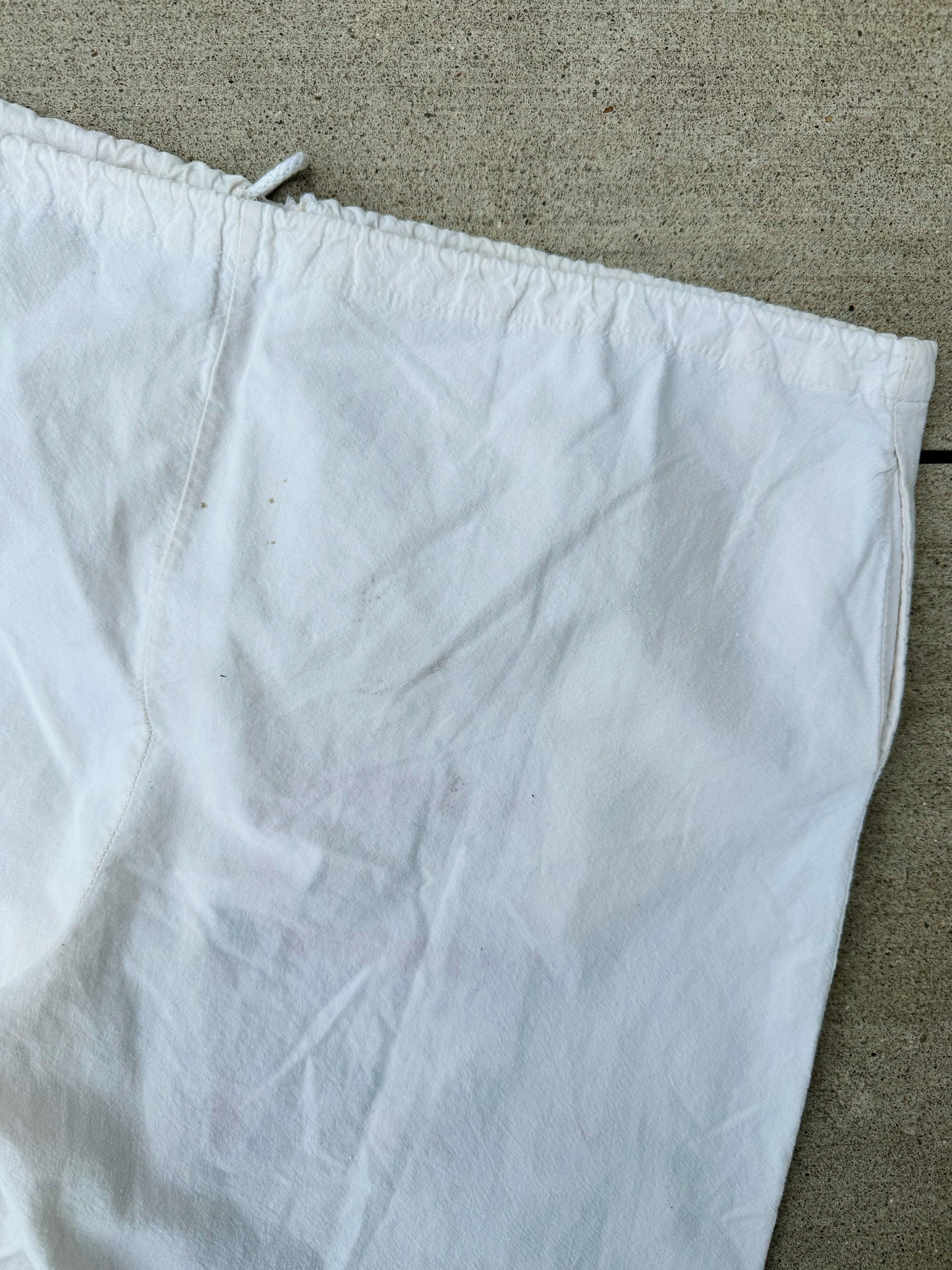 Vintage 1990s Sweet Sacks Ohio Printed Sugar Sack Shorts | One Size