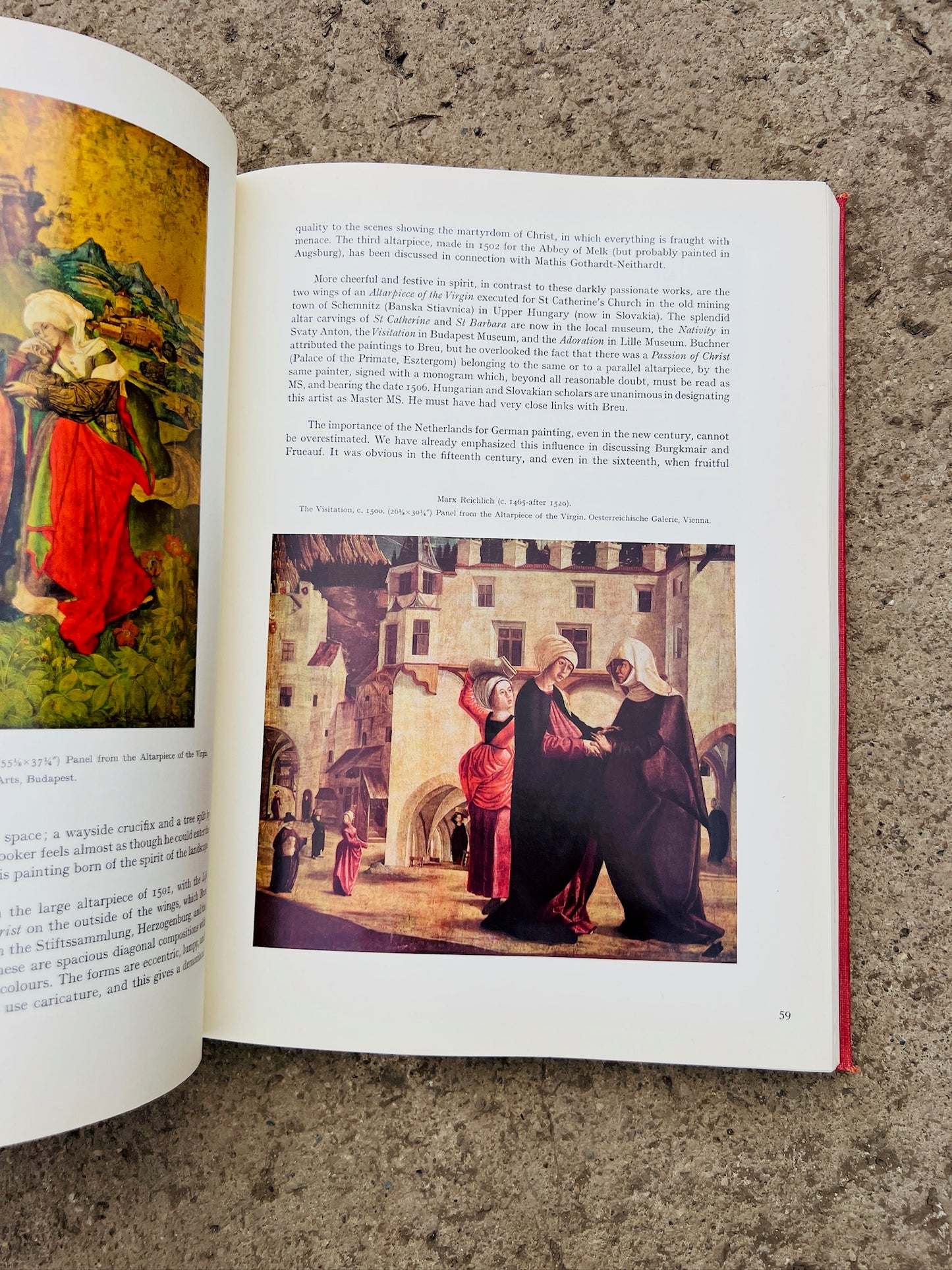 Vintage German Painting Book