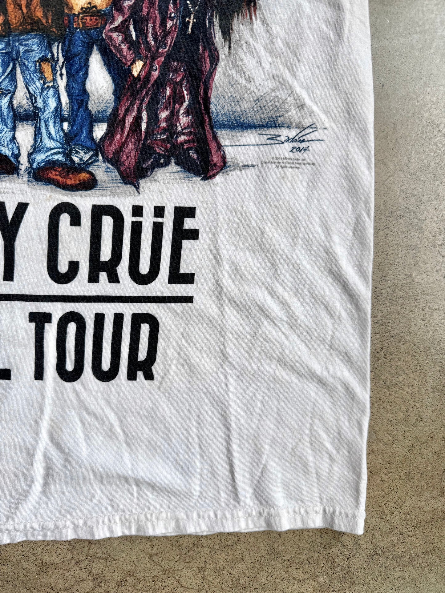 2015 Mötley Crüe “The Final Tour” Tee | Medium