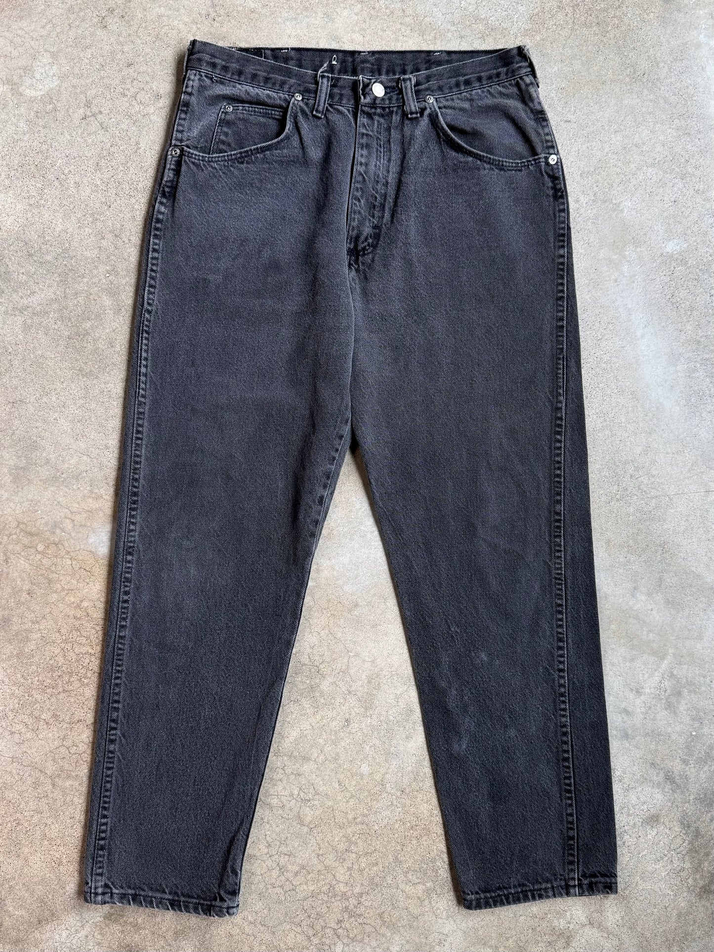 Vintage Wrangler Washed Black Jeans | Waist 32”