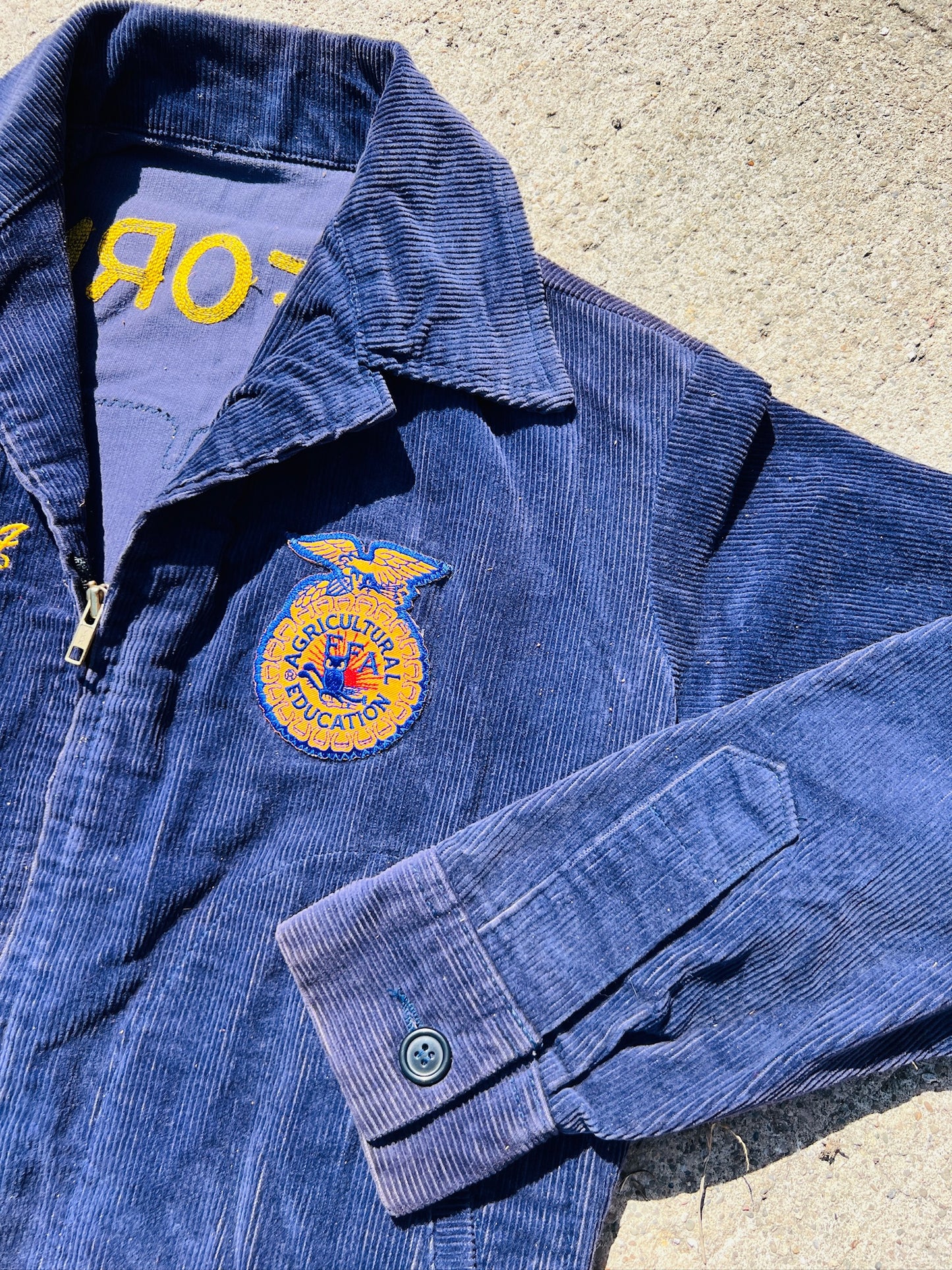 Vintage 1980s FFA Newman California Corduroy Jacket | Medium