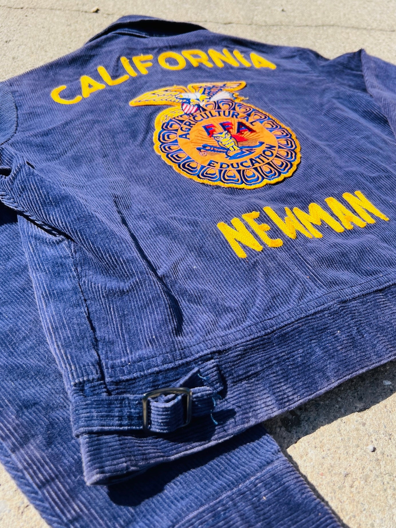 Vintage 1980s FFA Newman California Corduroy Jacket | Medium