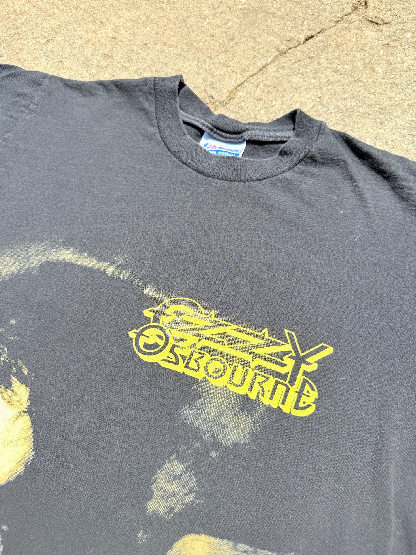 Vintage 1991/92 Ozzy Osbourne Theatre of Madness Tour Black Band Tee | Medium