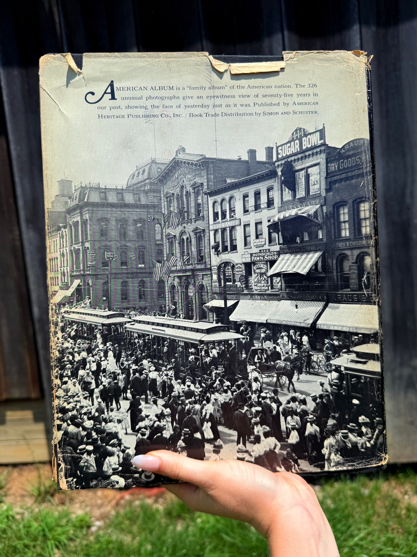 Vintage American Album: Rare Photographs Hardcover Book