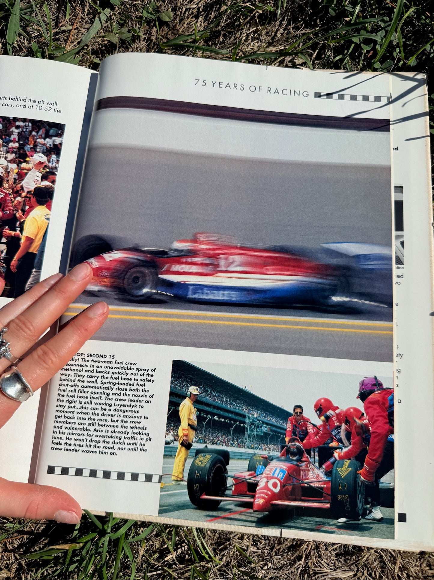 Indy Racing Hardcover Book
