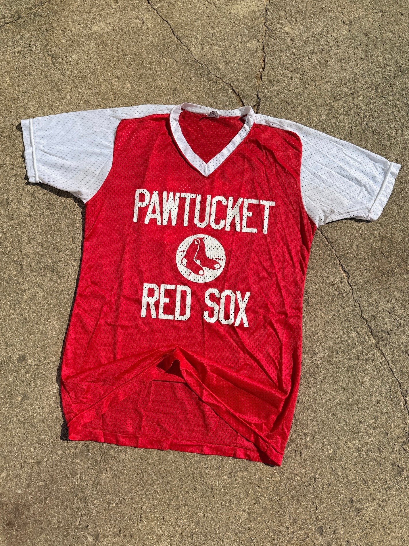 Vintage Wilson Pawtucket Red Sox #33 Mesh Baseball Jersey | Large