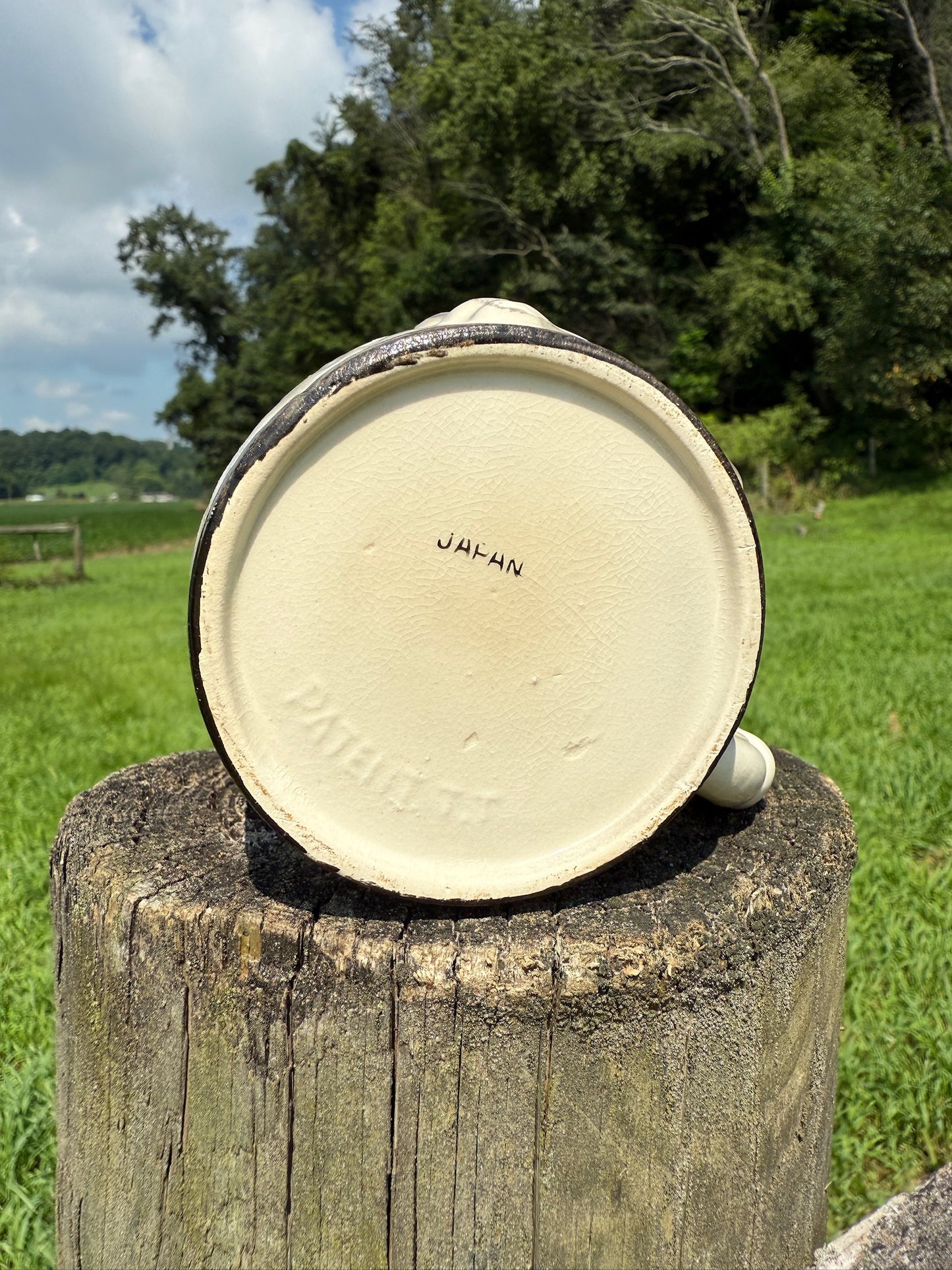 Vintage 1950s "What's Your Poison" Ceramic Mug