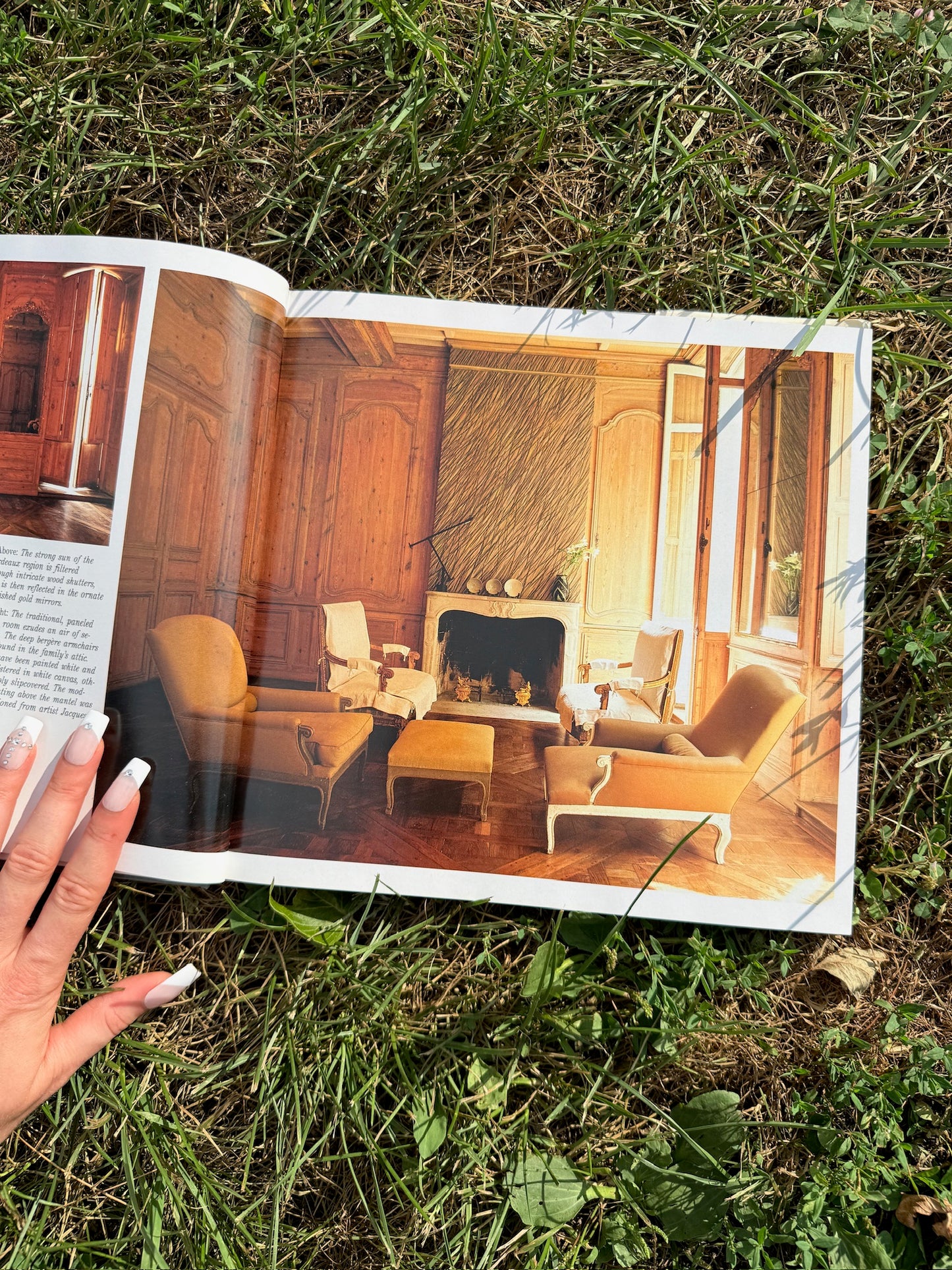 French Style Hardcover Book