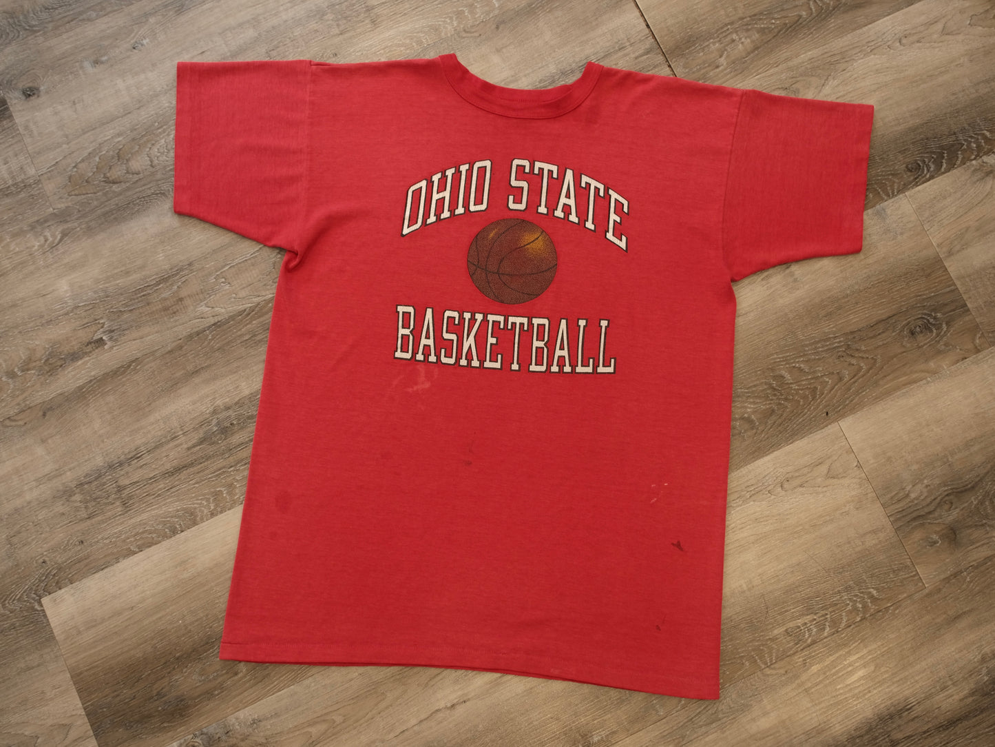 Vintage 1990s Champion Ohio State Basketball Tee | XL