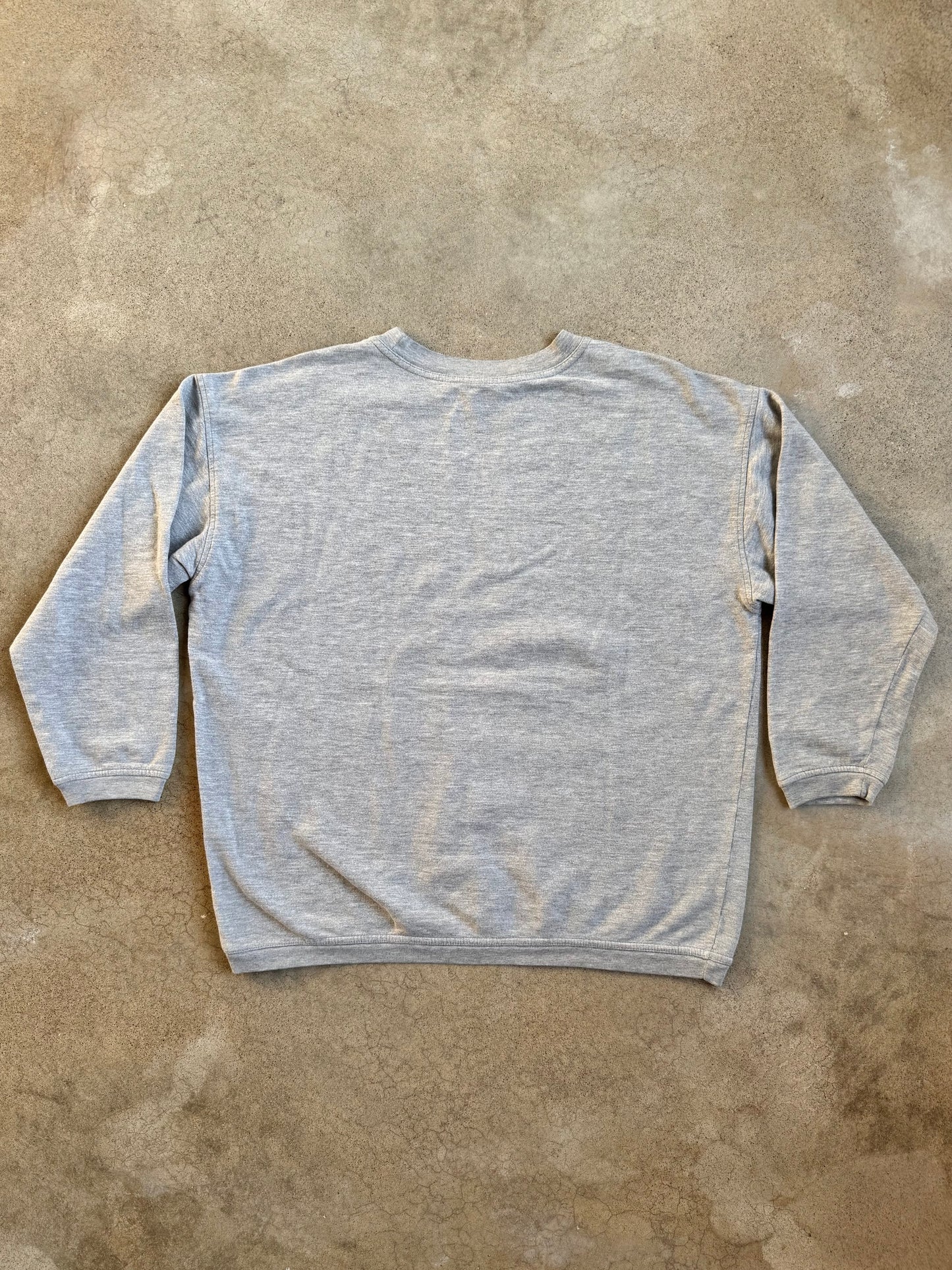 Vintage 1990s Esprit Heather Grey Crewneck Sweatshirt | XL