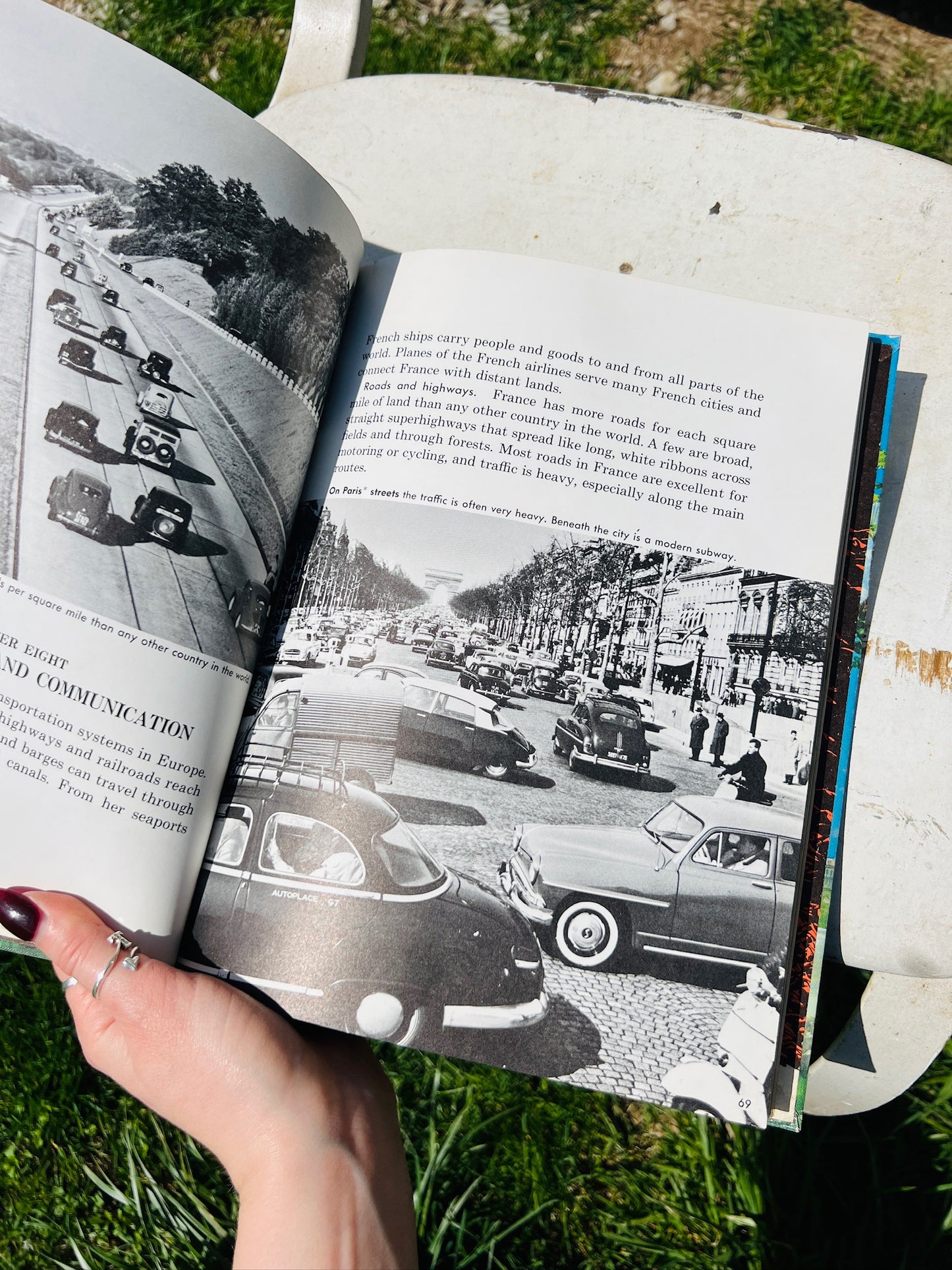 Vintage 1960s Life in Europe: France Book