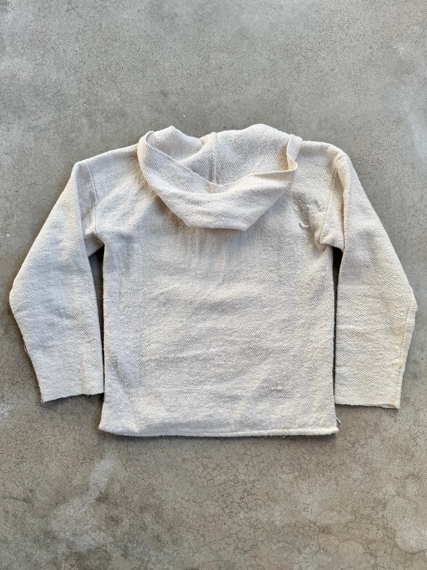 Vintage Tijuana Mexico Woven Cotton Hooded Pullover | XS/S