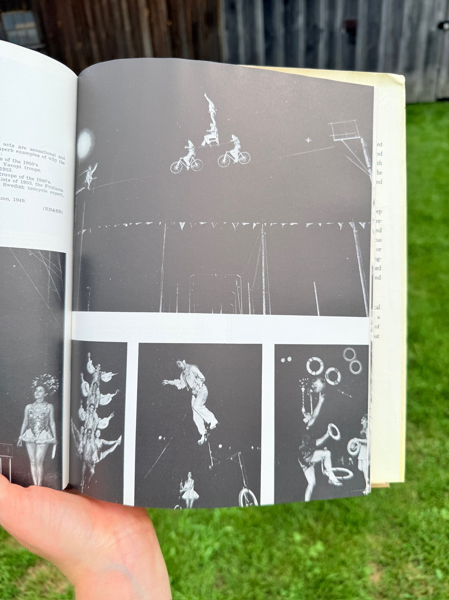 Vintage A Ticket to the Circus Hardcover Book