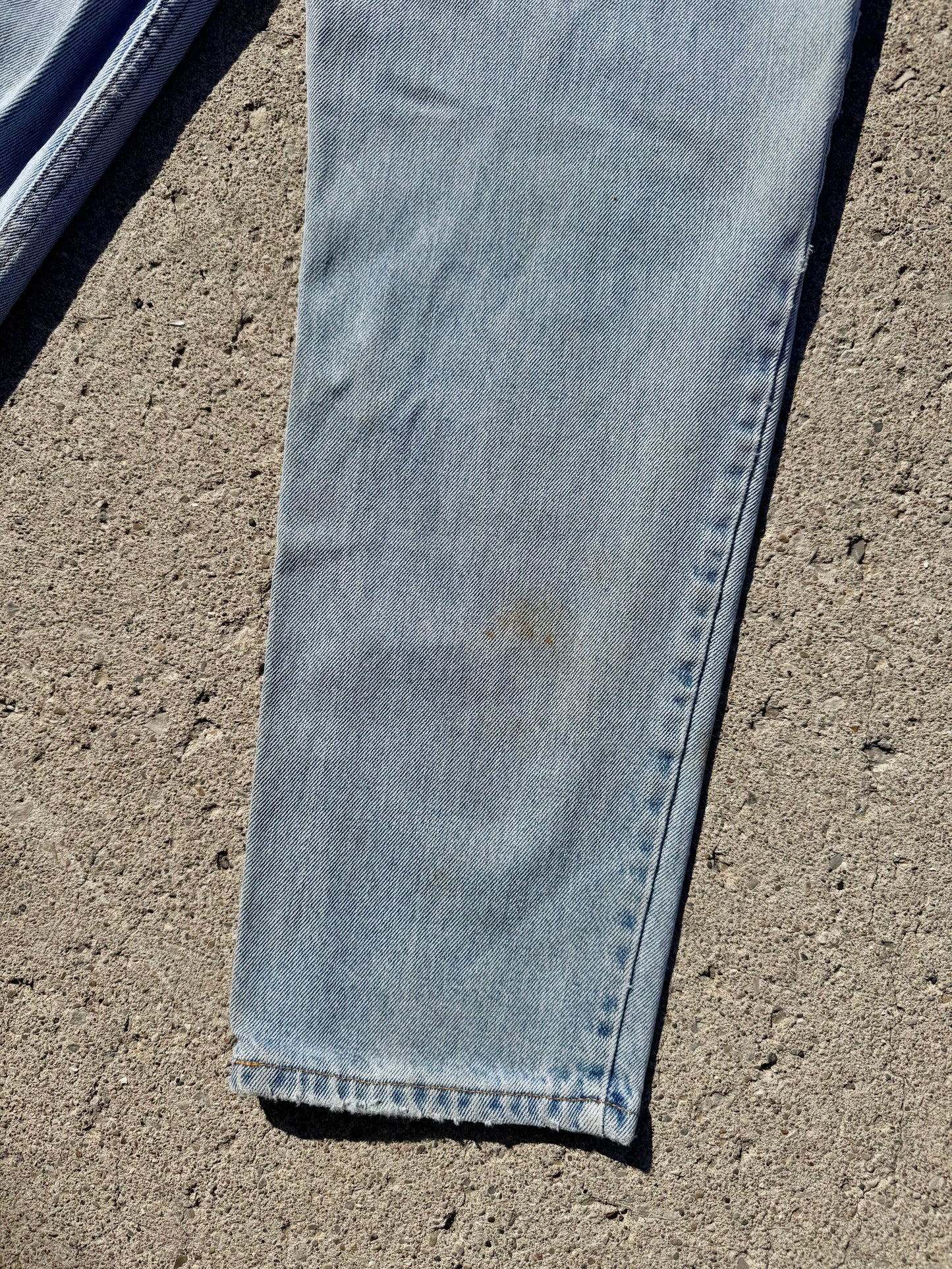 Vintage 1990s Levi’s 512 Slim Straight Worn Jeans | Waist 30”