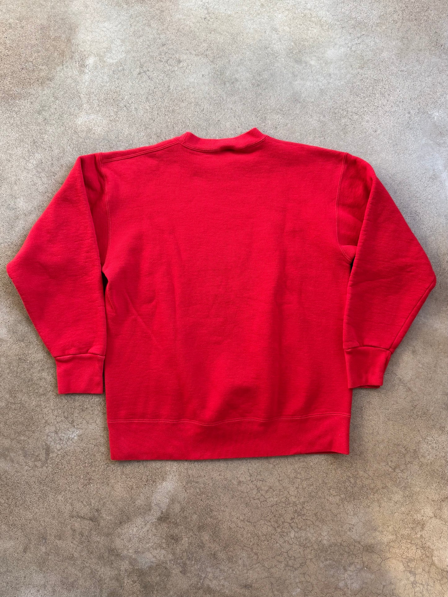 Vintage 1990s Ohio State Red Crewneck Sweatshirt | Large