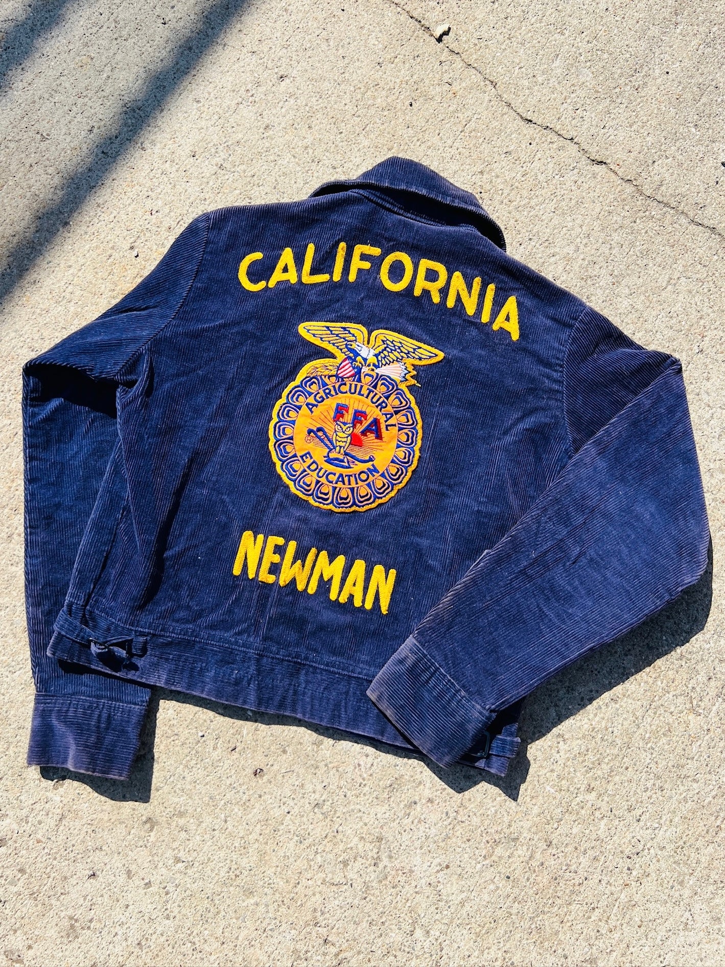 Vintage 1980s FFA Newman California Corduroy Jacket | Medium