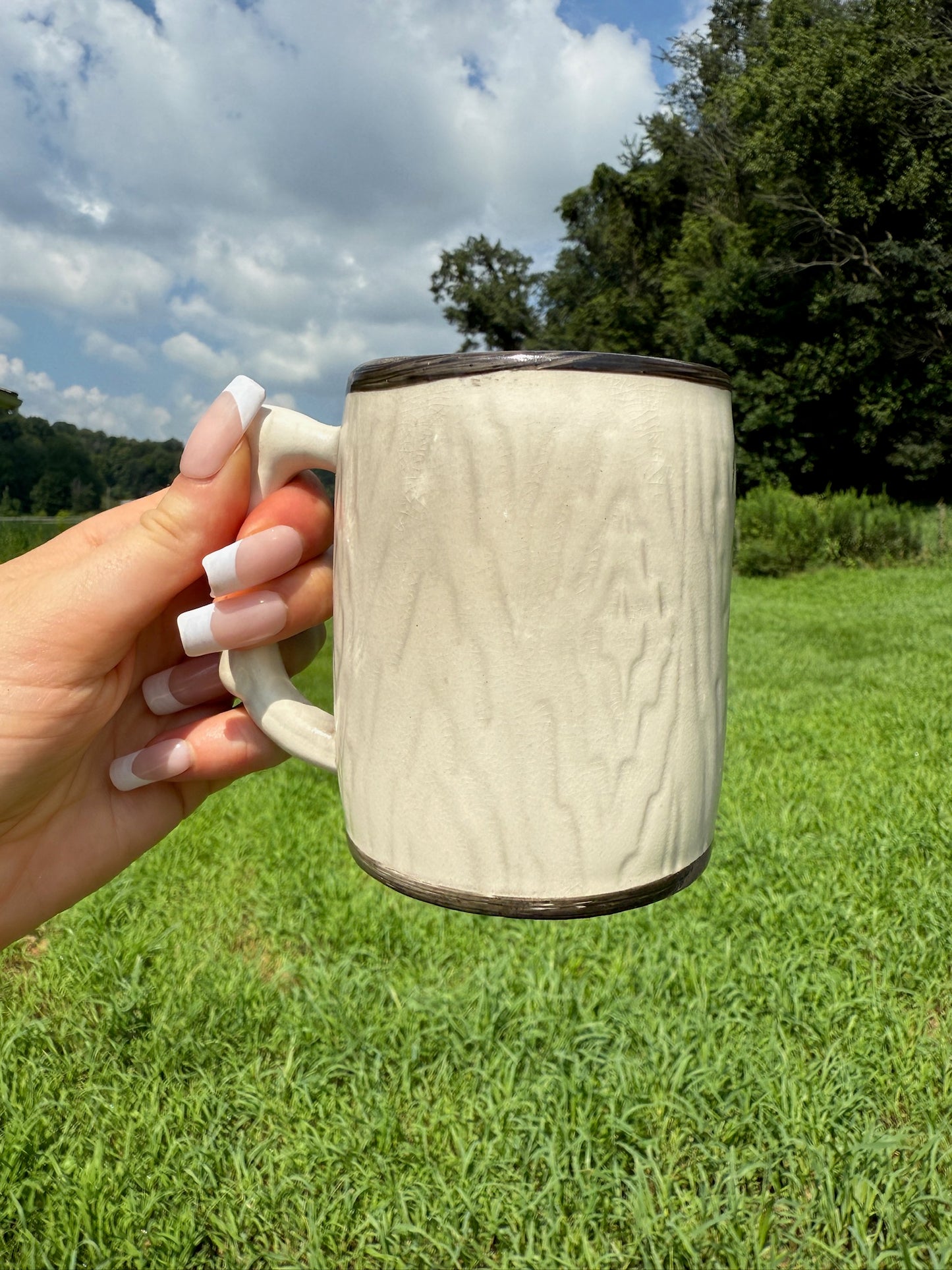 Vintage 1950s "What's Your Poison" Ceramic Mug