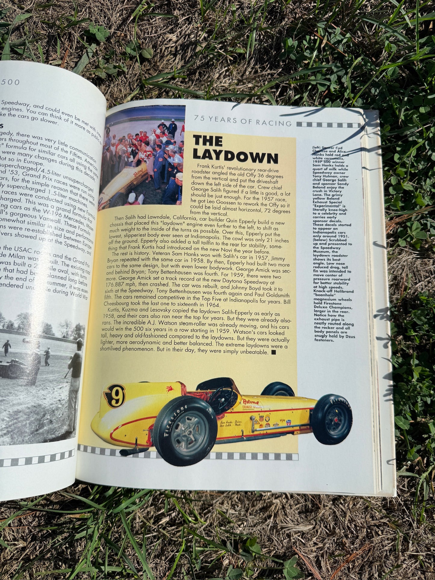 Indy Racing Hardcover Book