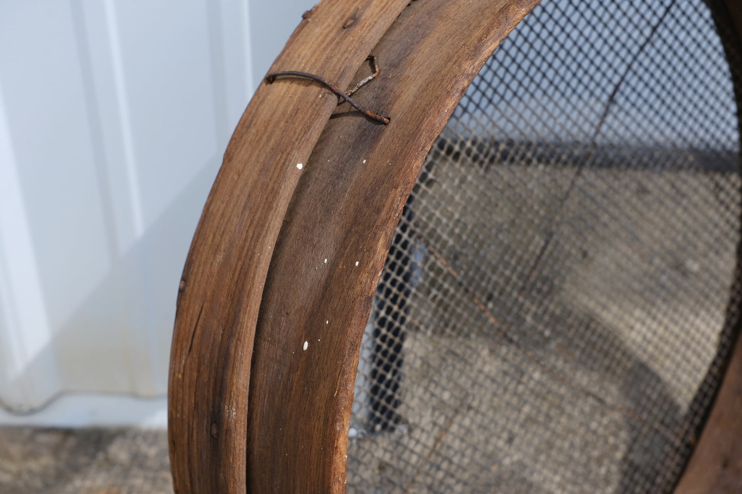 Early 1900’s Bentwood and Wire Grain Sieve | Sifter