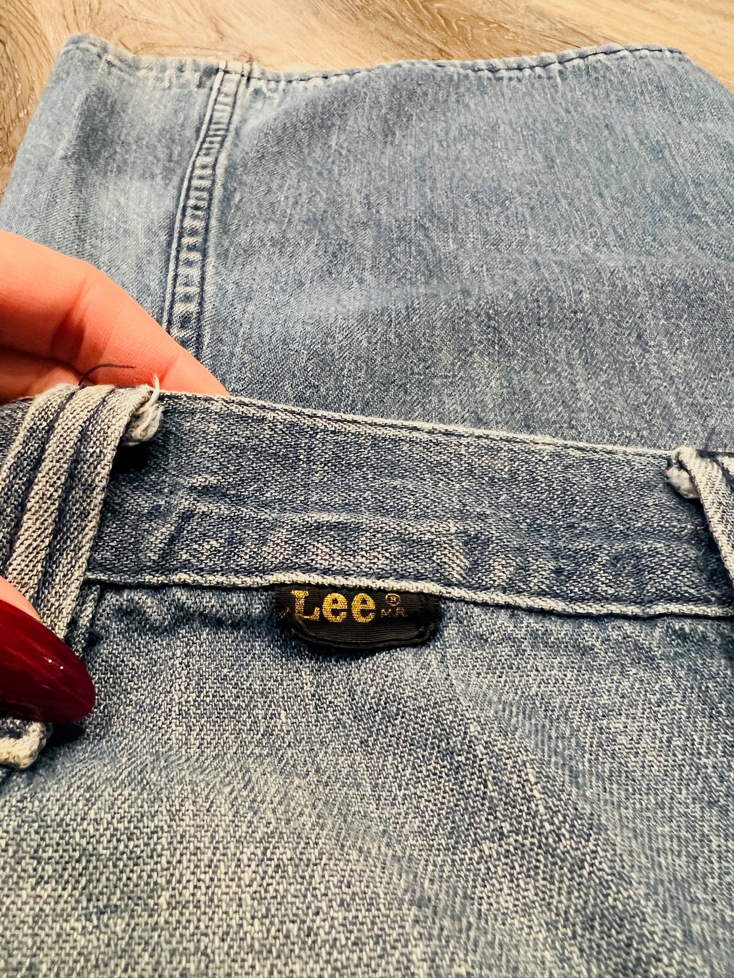 Vintage 1960s/70s Lee Low Rise Flared Jeans | S/M