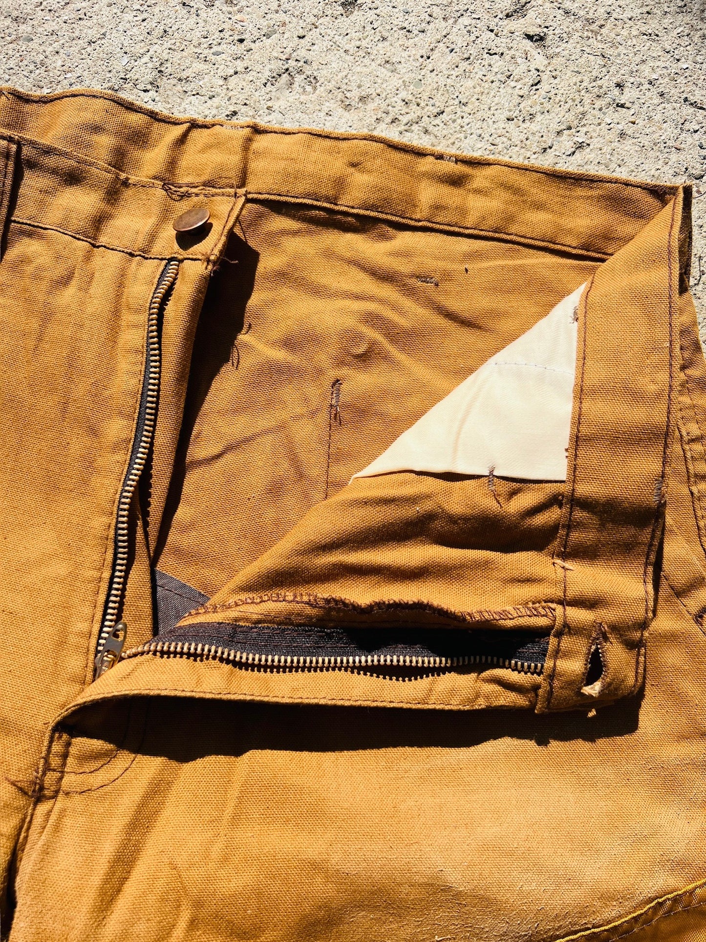 Vintage 1980s RedHead Rust Brown Canvas Hunting Pants | Waist 36”
