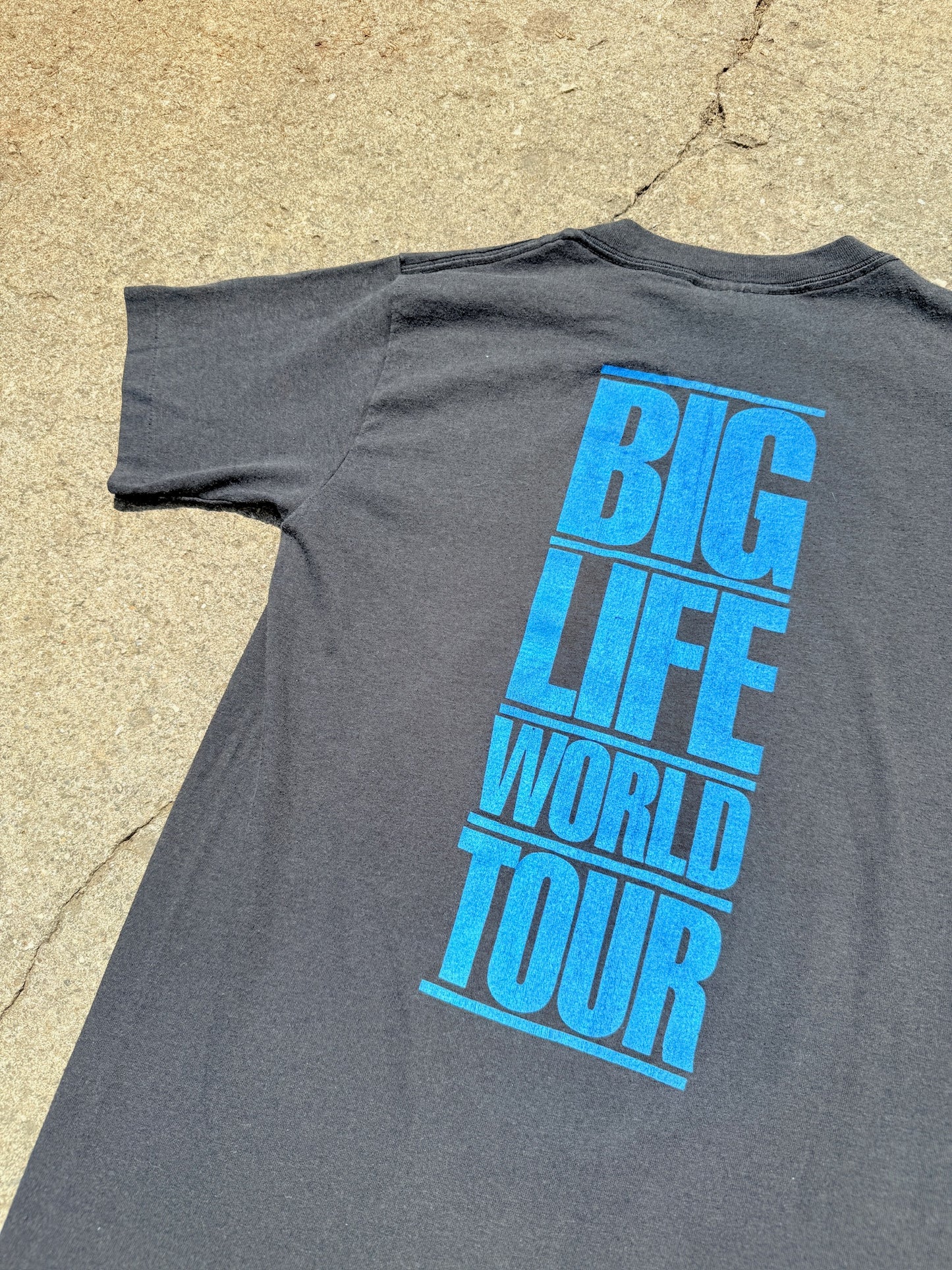 Vintage 1980s Night Ranger Big Life Tour Graphic Tee | Medium