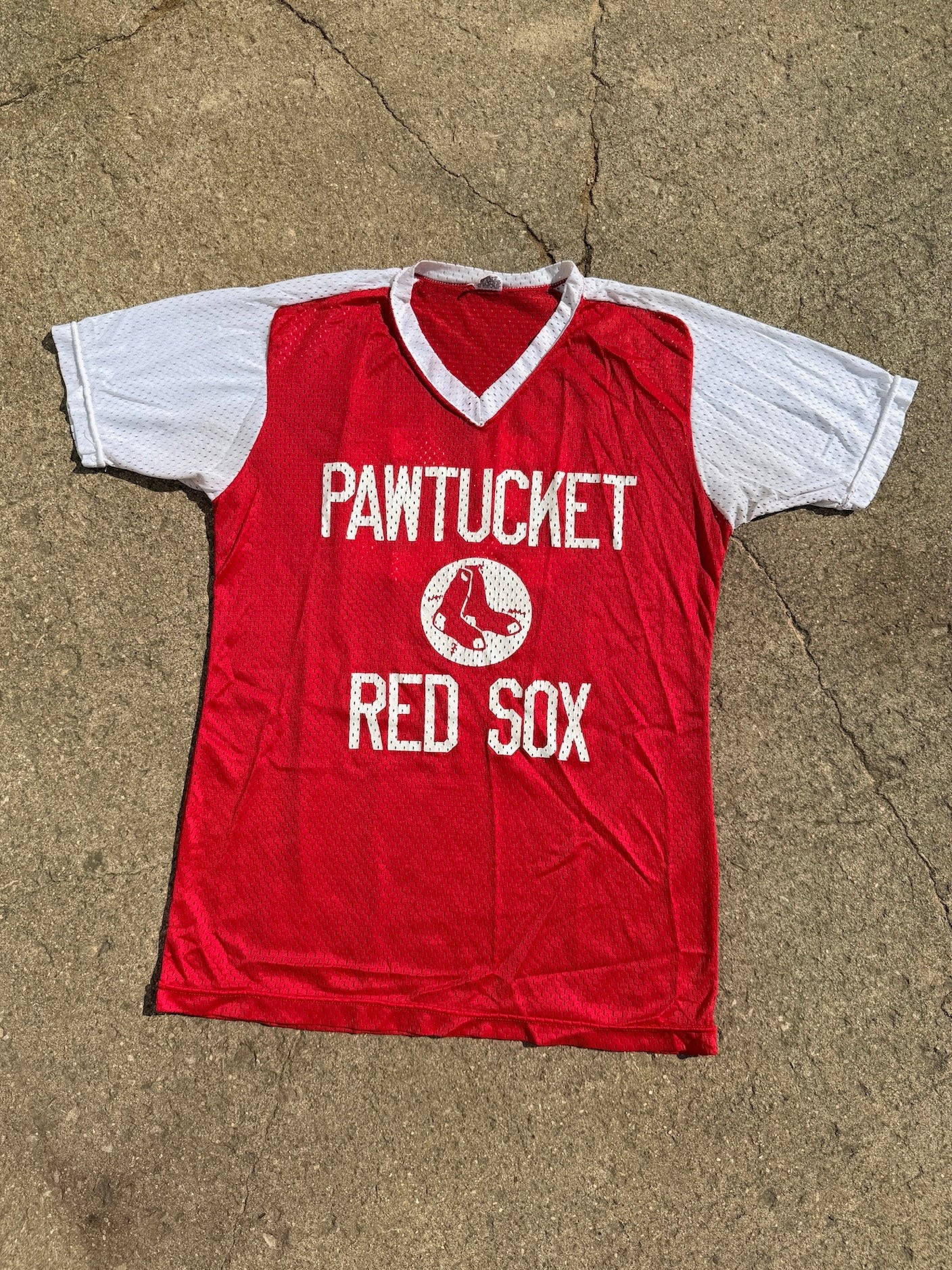 Vintage Wilson Pawtucket Red Sox #33 Mesh Baseball Jersey | Large