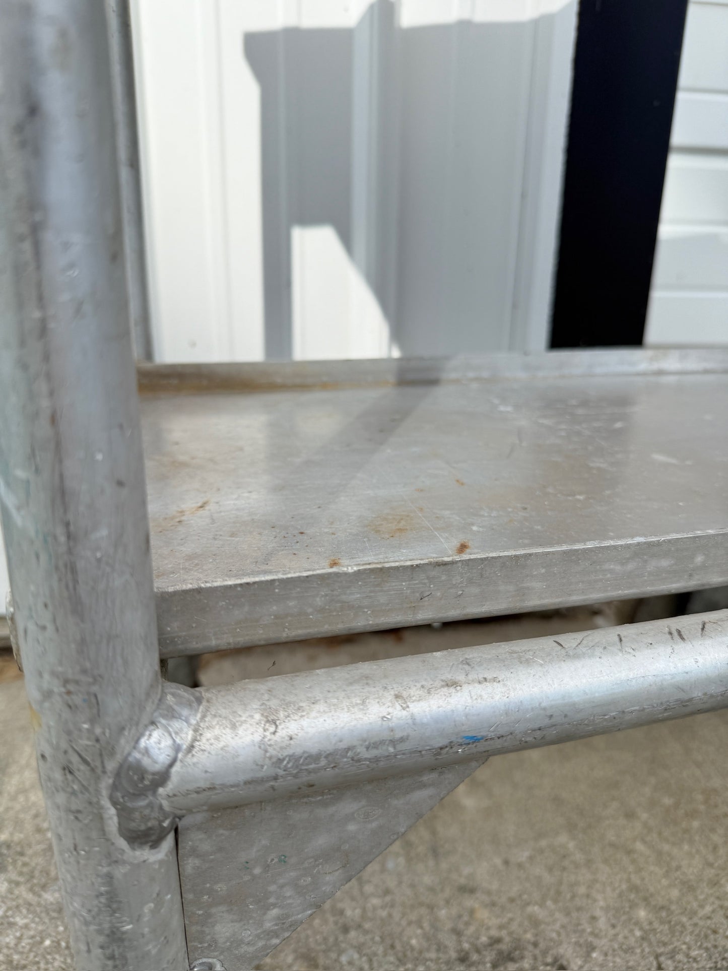 Vintage 1970s Steel Rolling Wet Bar Cart