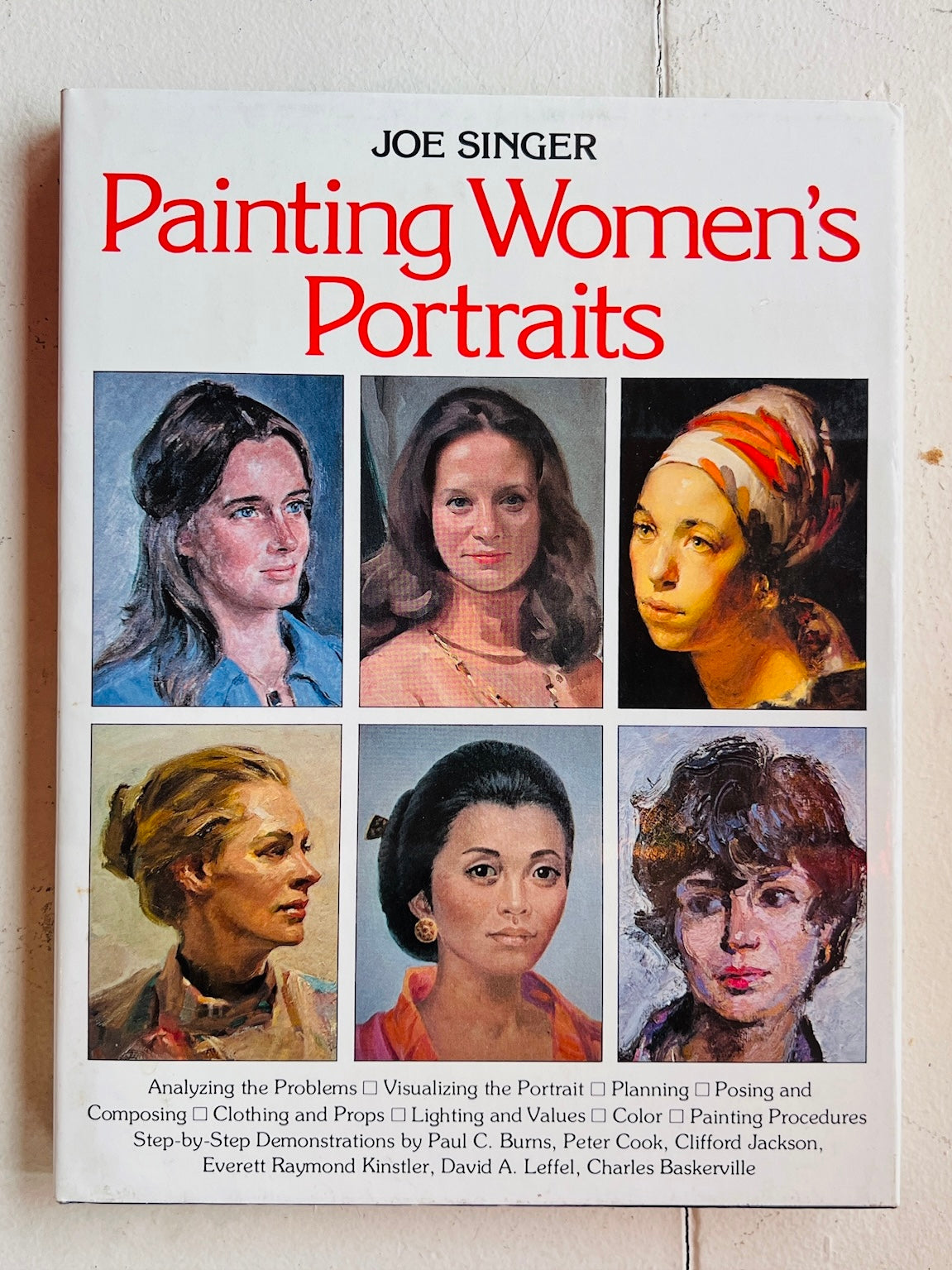 Vintage Joe Singer Painting Women’s Portraits Hardcover Book
