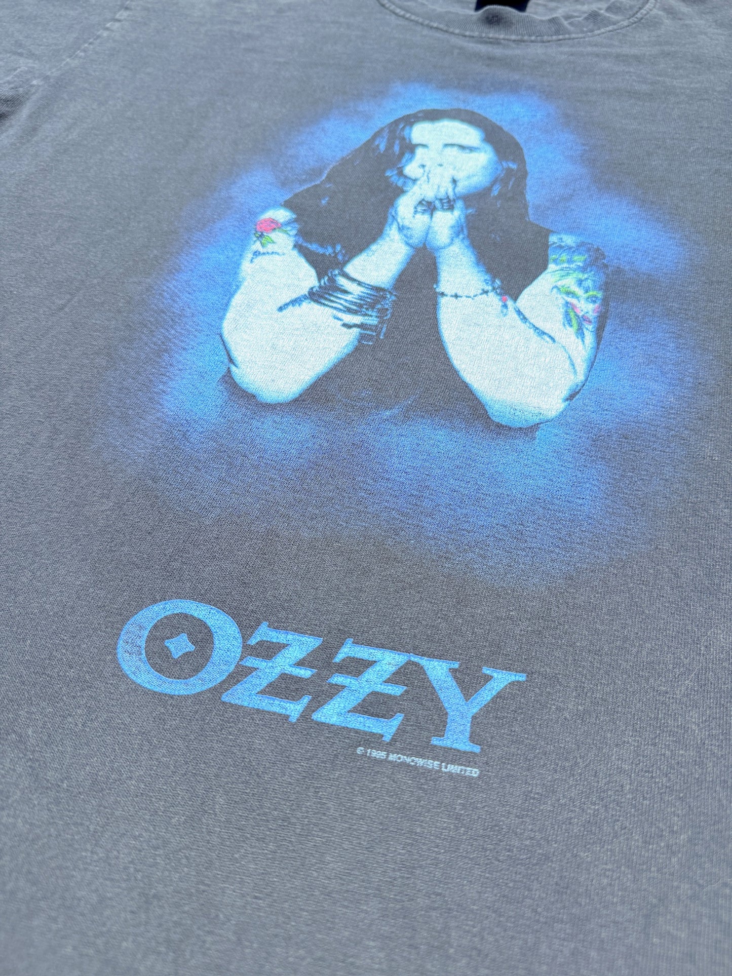 Vintage 1995 Ozzy Osbourne Retirement Sucks Tour Black Band Tee | Large