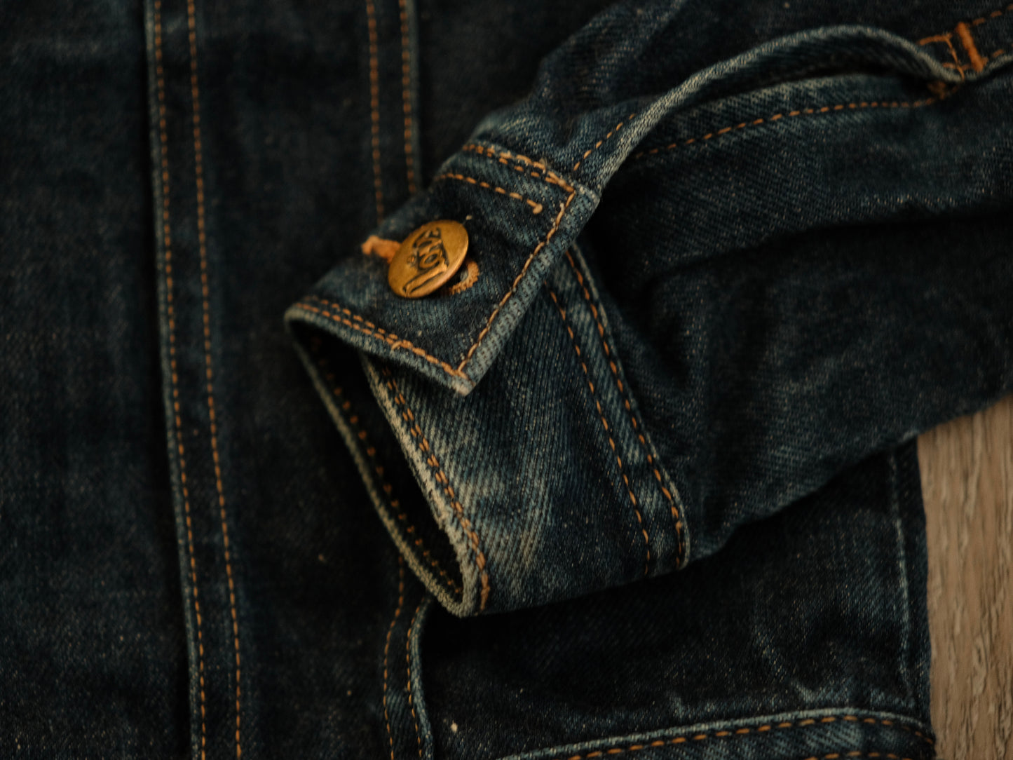Vintage 1970s Lois Dark Wash Denim Jacket | XS