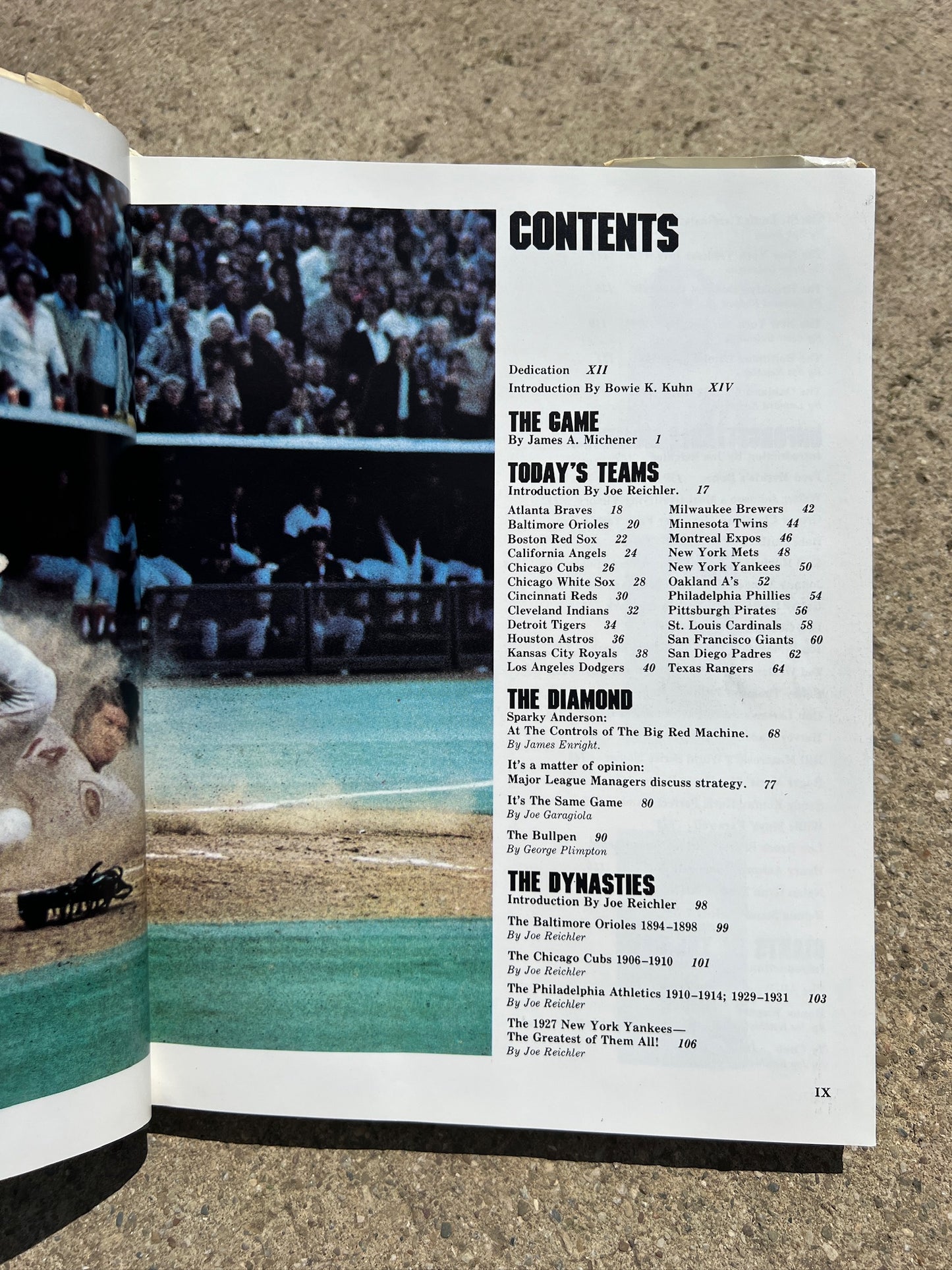 Vintage The Game & The Glory Hardcover Book