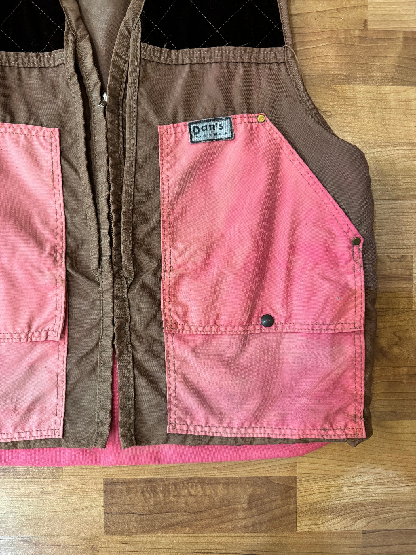 Vintage 1970s/80s Dan’s Briar Proof Hunting Vest | L/XL