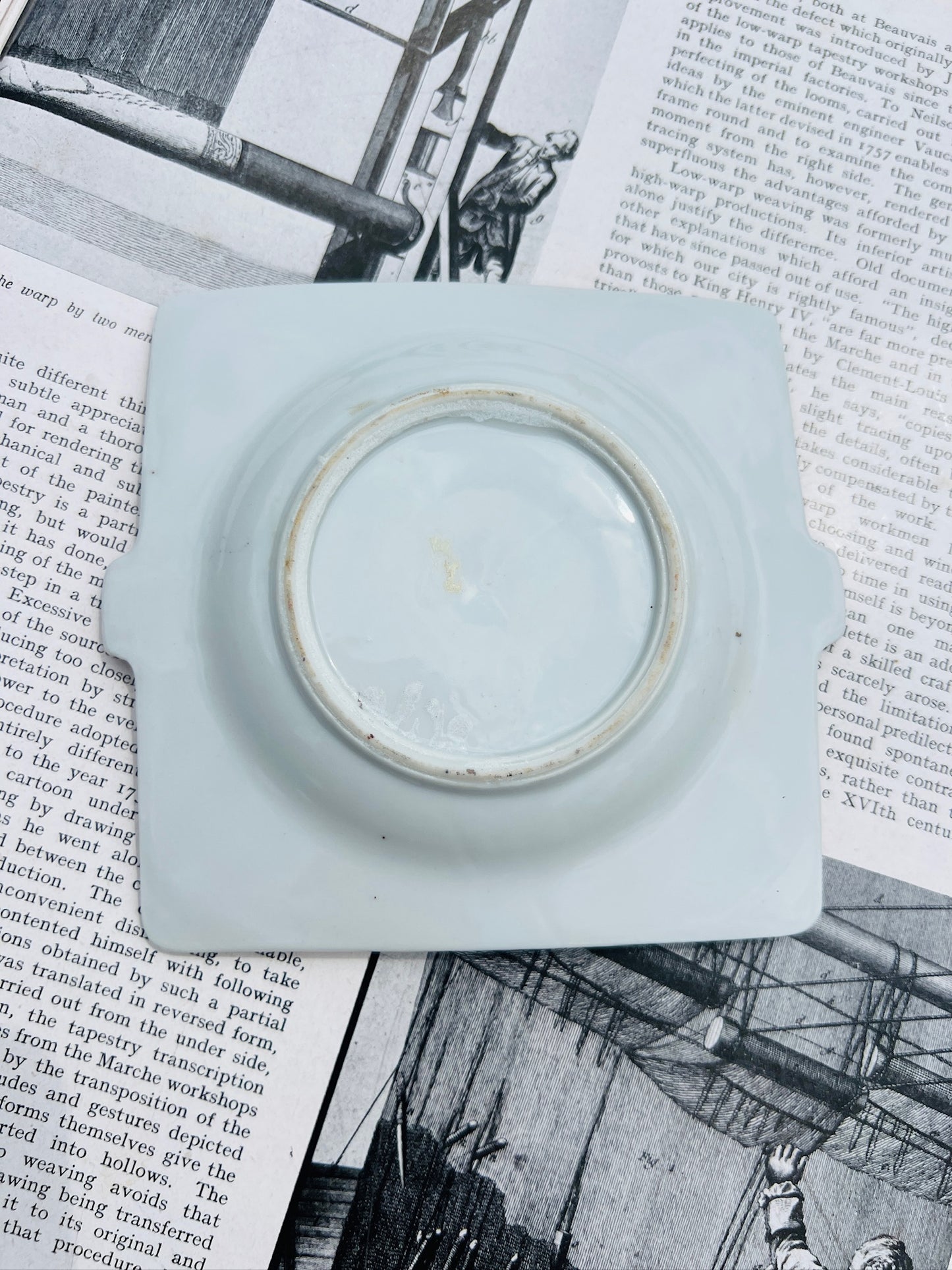 Vintage 1950s Chinatown Ceramic Ashtray