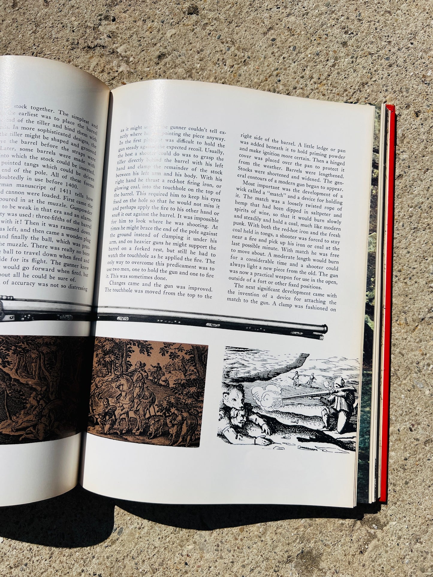 Vintage The Treasury of the Gun Book