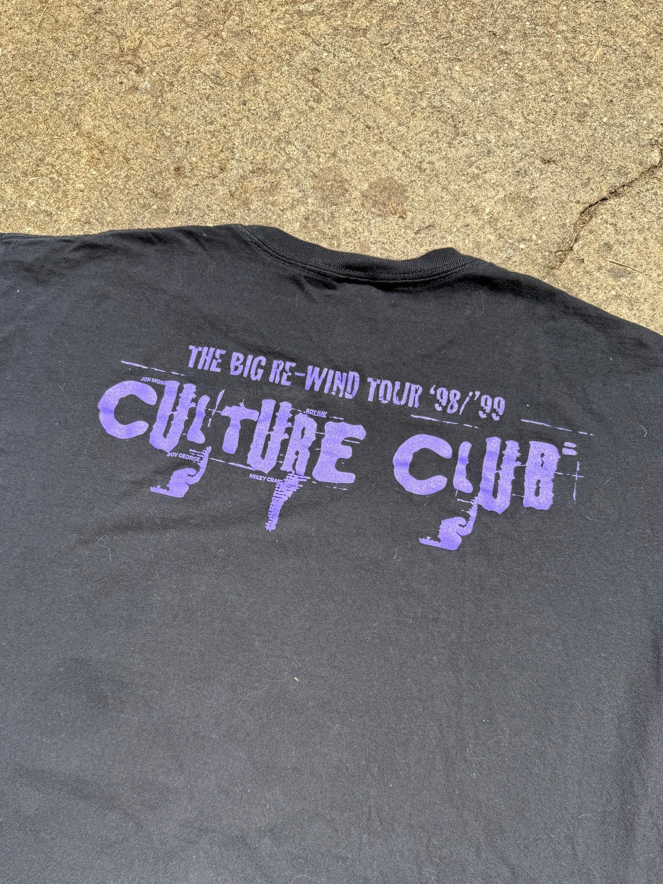 Vintage 1998 Culture Club The Big Rewind Tour Band Tee | Large