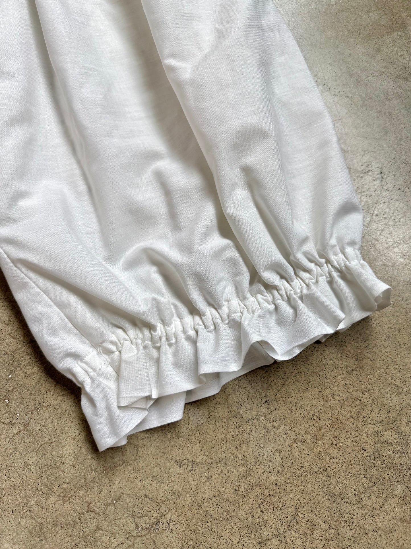 Vintage White Cotton Bloomers
