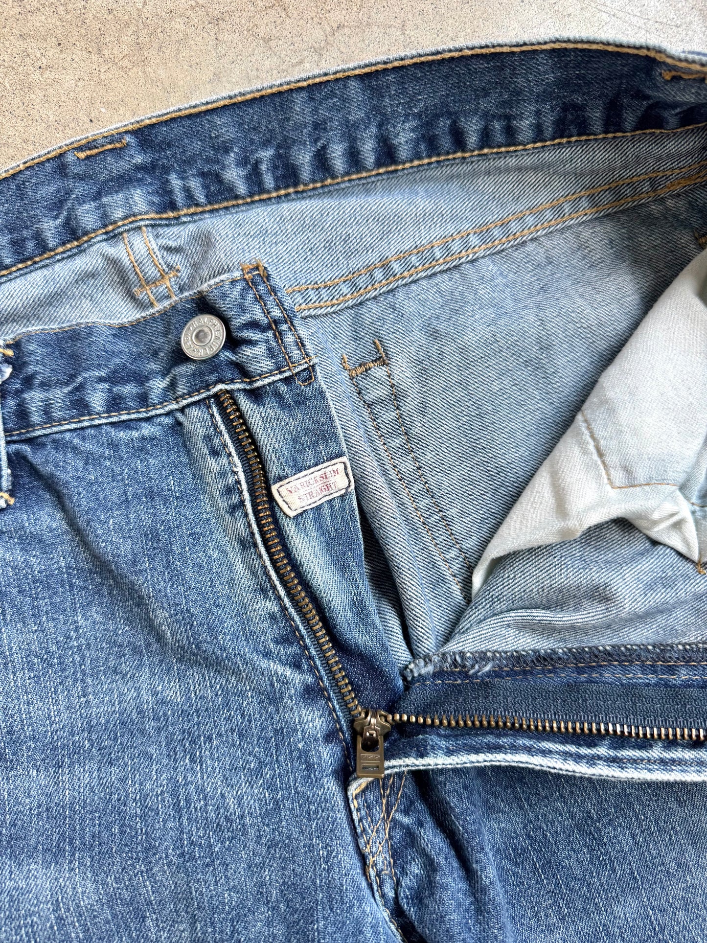 Polo Ralph Lauren Varick Slim Straight Warwick Wash Jeans | 33x32