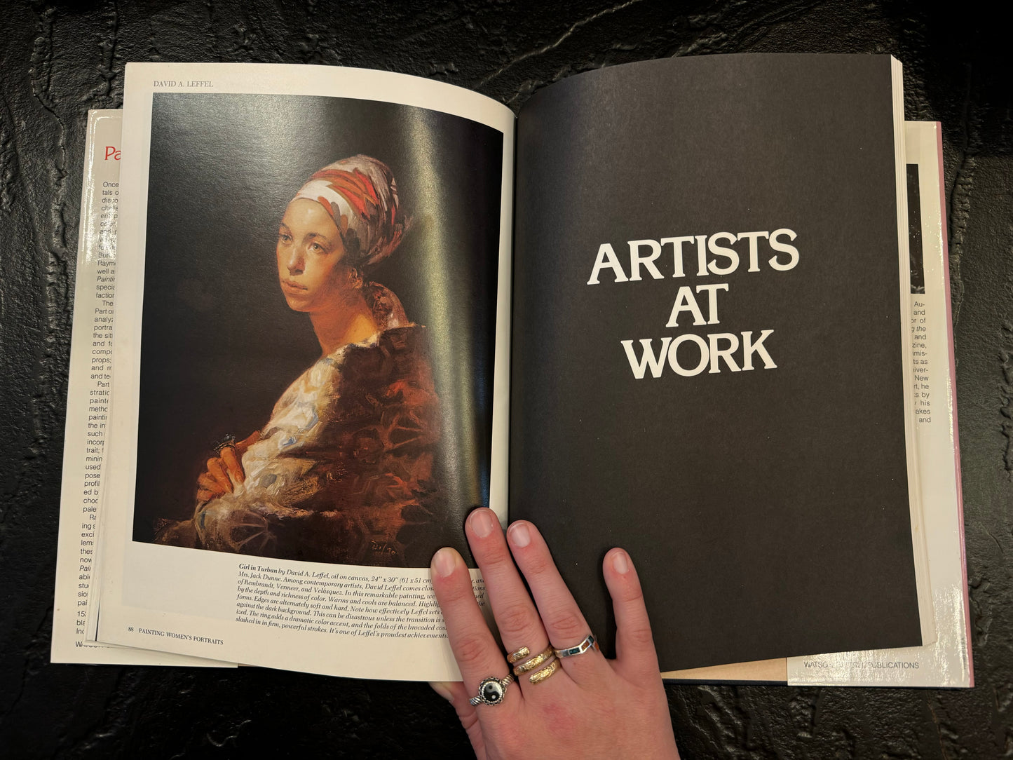 Vintage Joe Singer Painting Women’s Portraits Hardcover Book